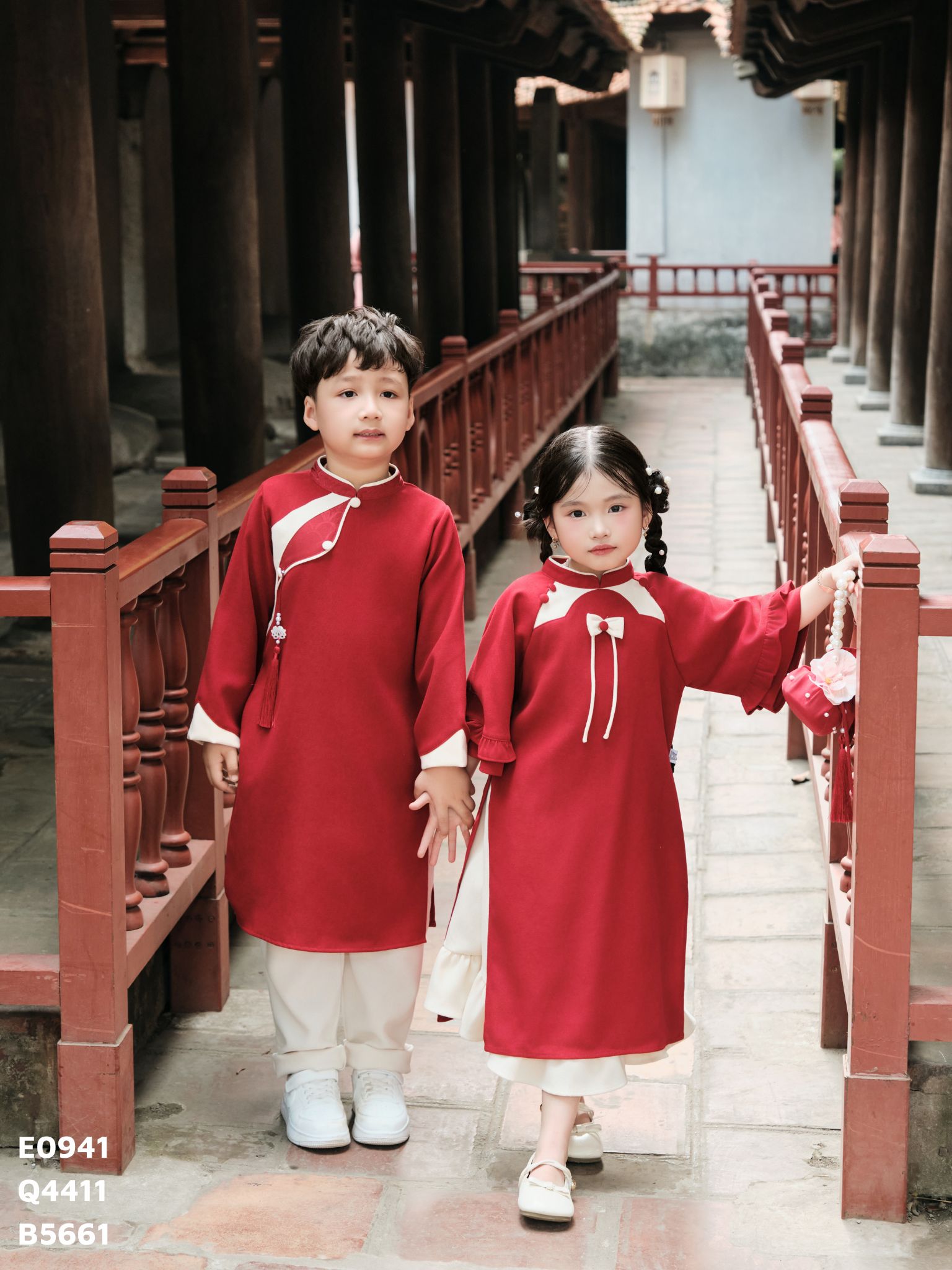 Bộ áo dài nhung ĐỎ Nguyệt Nguyệt_thumbnail_9