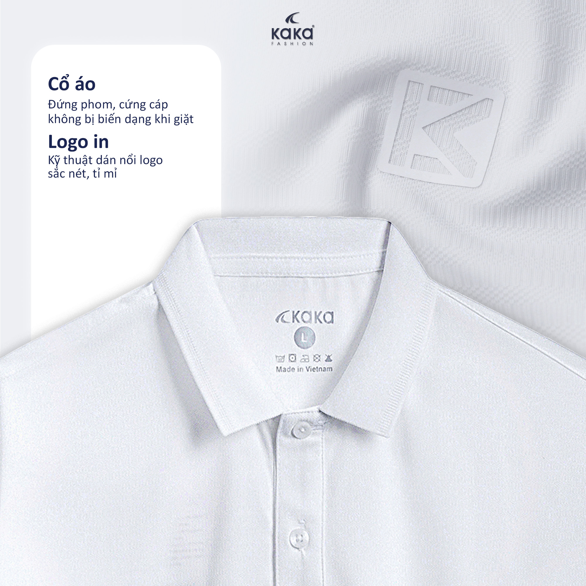 Áo Polo Kaka Logo Tối Giản_thumbnail_2