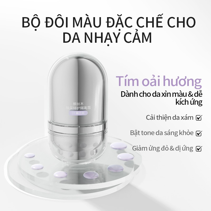 Tím (da nhạy cảm)