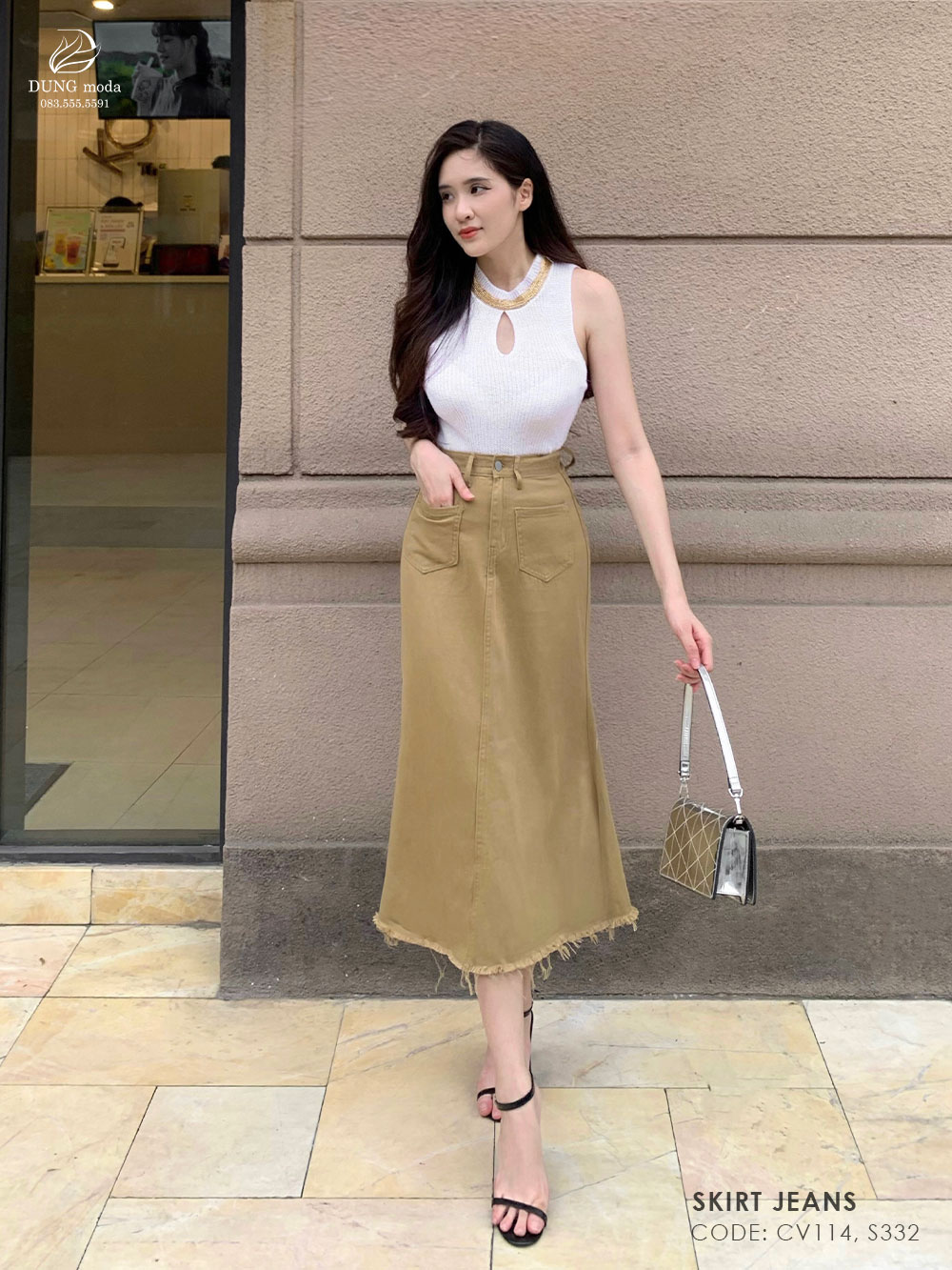 Chân Váy Jean CV114 5537