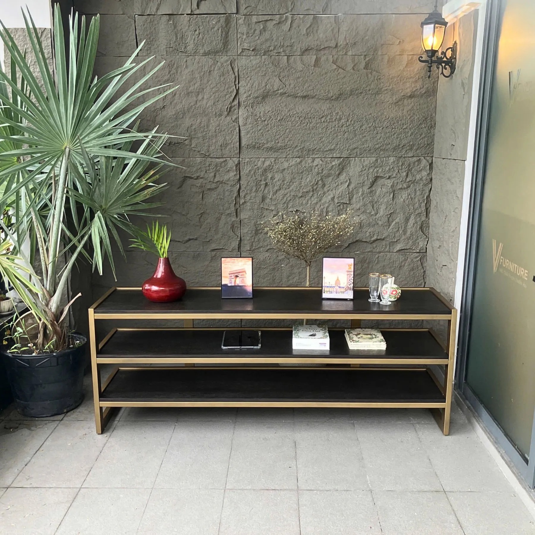 KỆ TV ĐƯƠNG ĐẠI EICHHOLTZ PERKER S NÂU