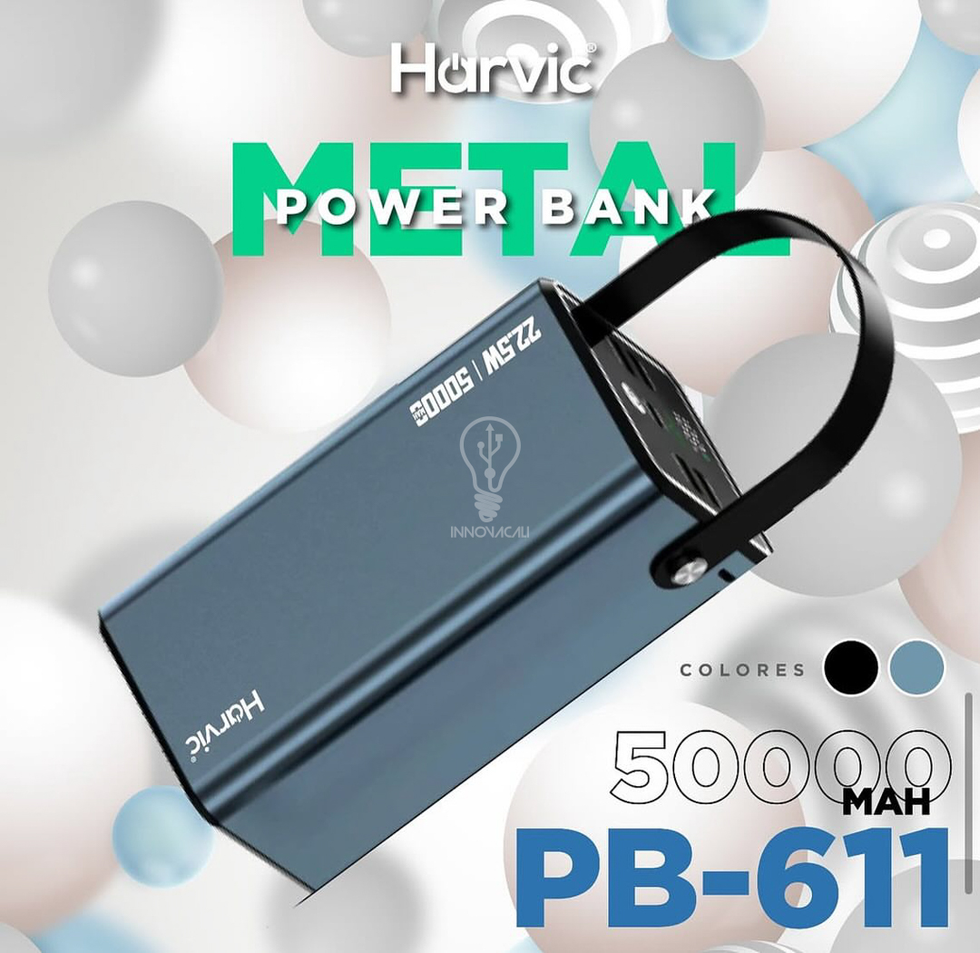 🔋 Batería HARVIC (50.000 mAh) PB-611
