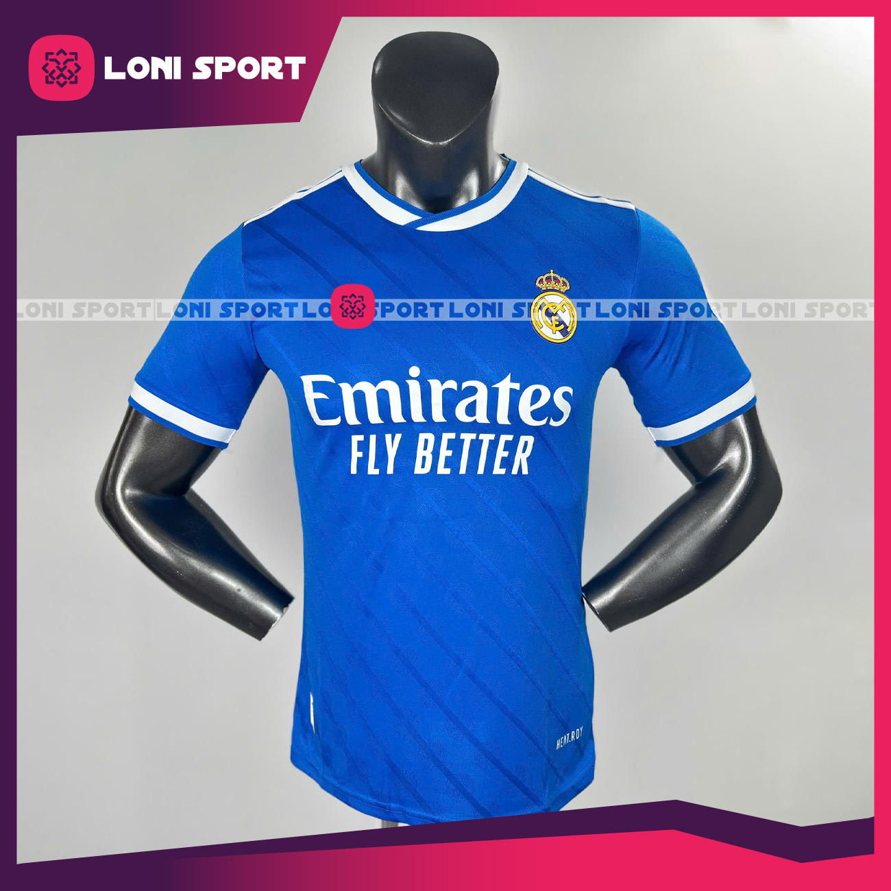 Áo Real 3rd xanh dương mùa giải 25/26 - SF