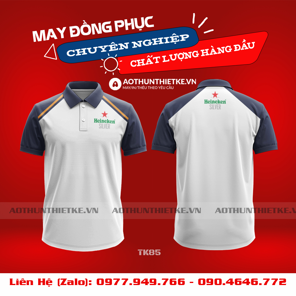 Áo Đồng Phục 3D Heineken TK85