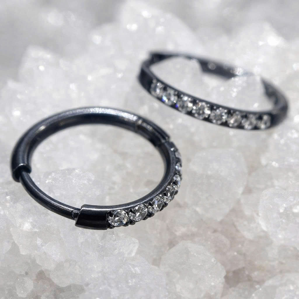 Khuyên vòng kiểu đen kim cương 10mm dày 1.6_thumbnail_0