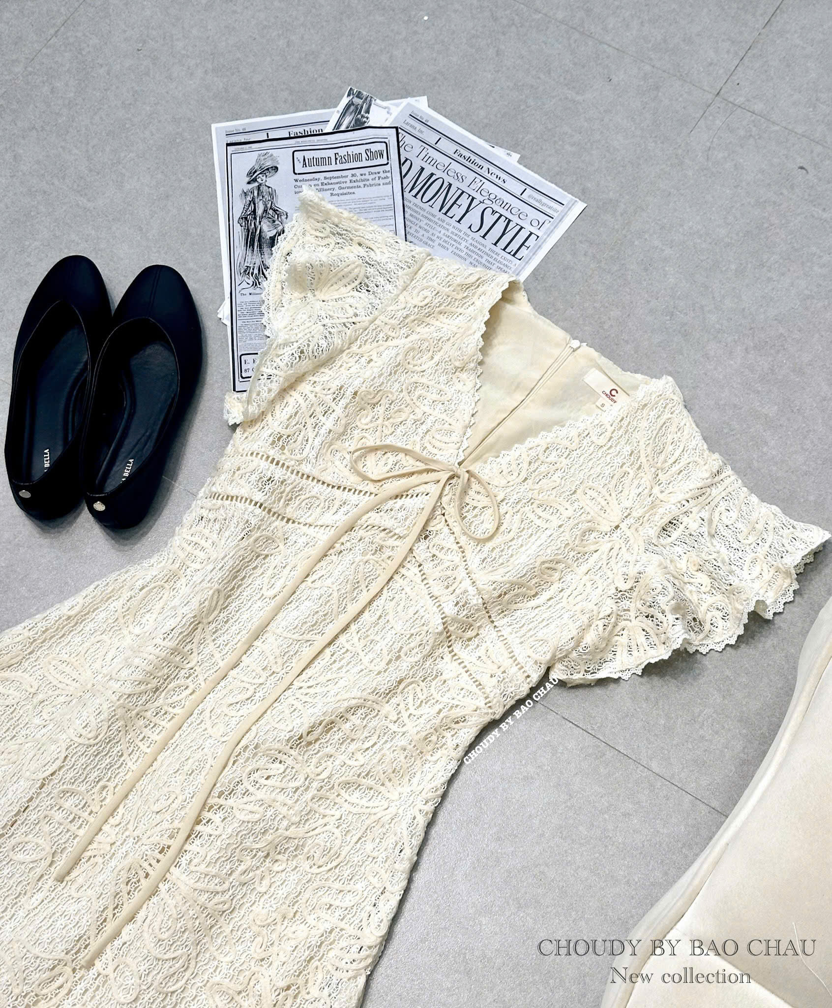 SALE U235 ĐẦM REN KEM_thumbnail_1