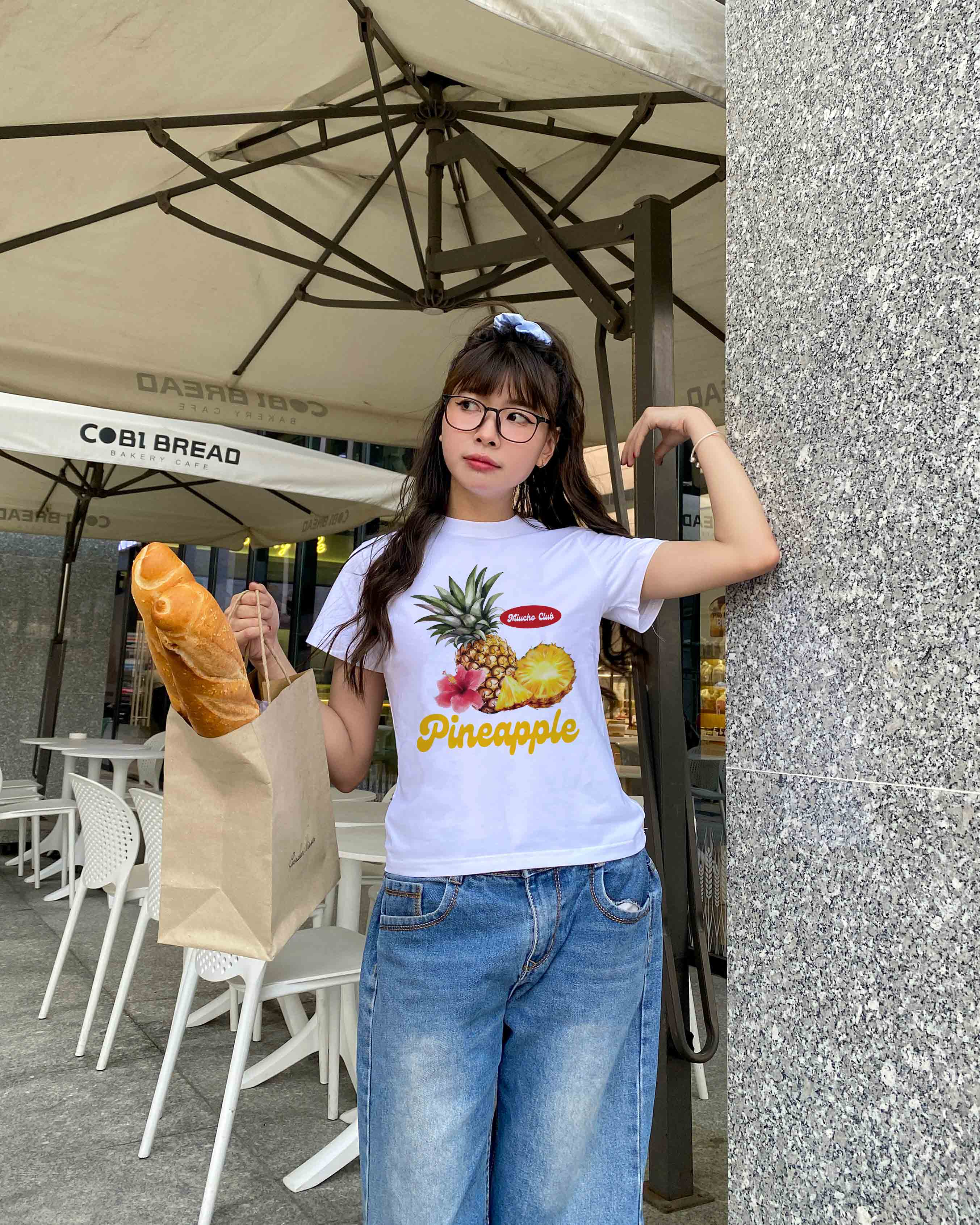 Áo baby tee ôm body trái cây hè biển Miucho BST cổ tròn vải cotton 4c thoáng mát in mix_thumbnail_49