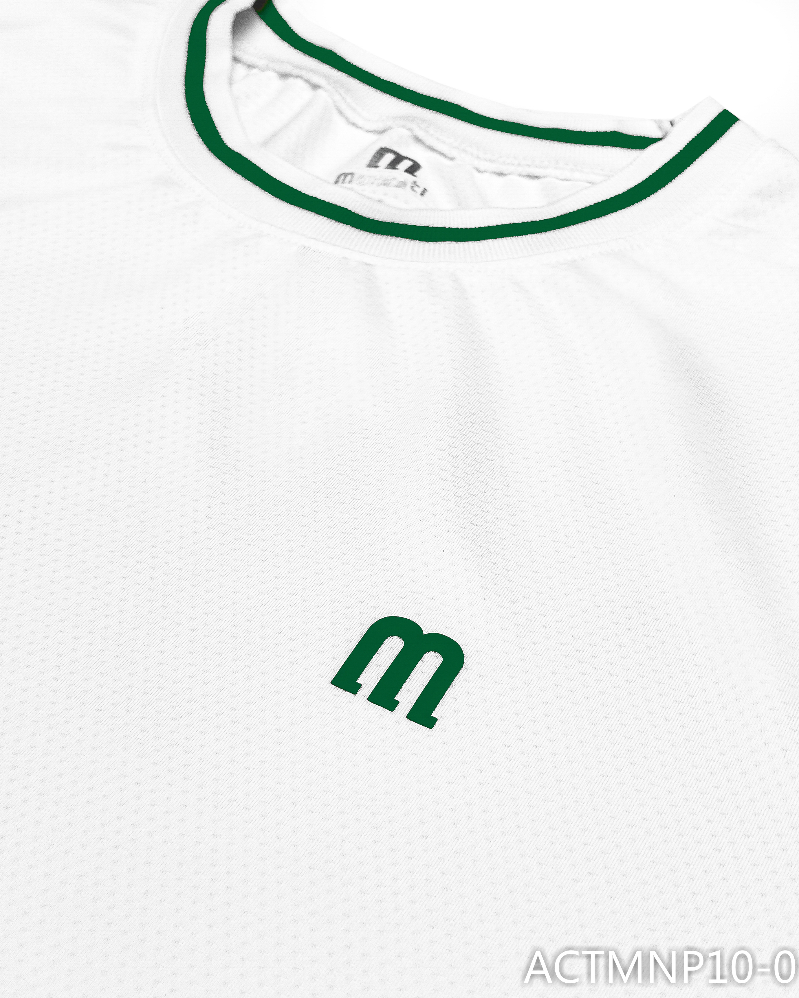 Áo thun thể thao nam chơi Pickleball/Tennis Green Line Manesti_thumbnail_7