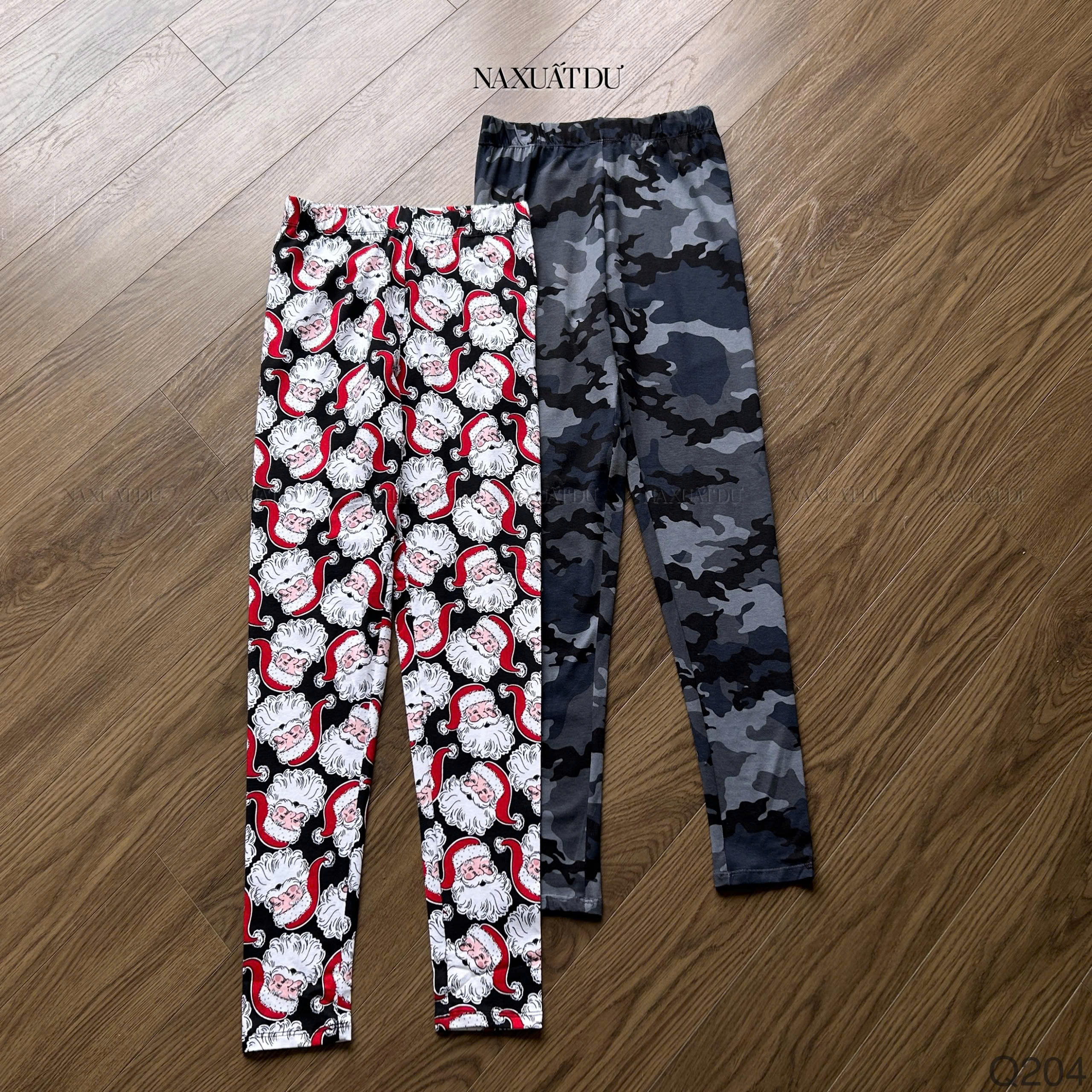 Set 4 quần legging hoạ tiết - Q204 (SALE)_thumbnail_10