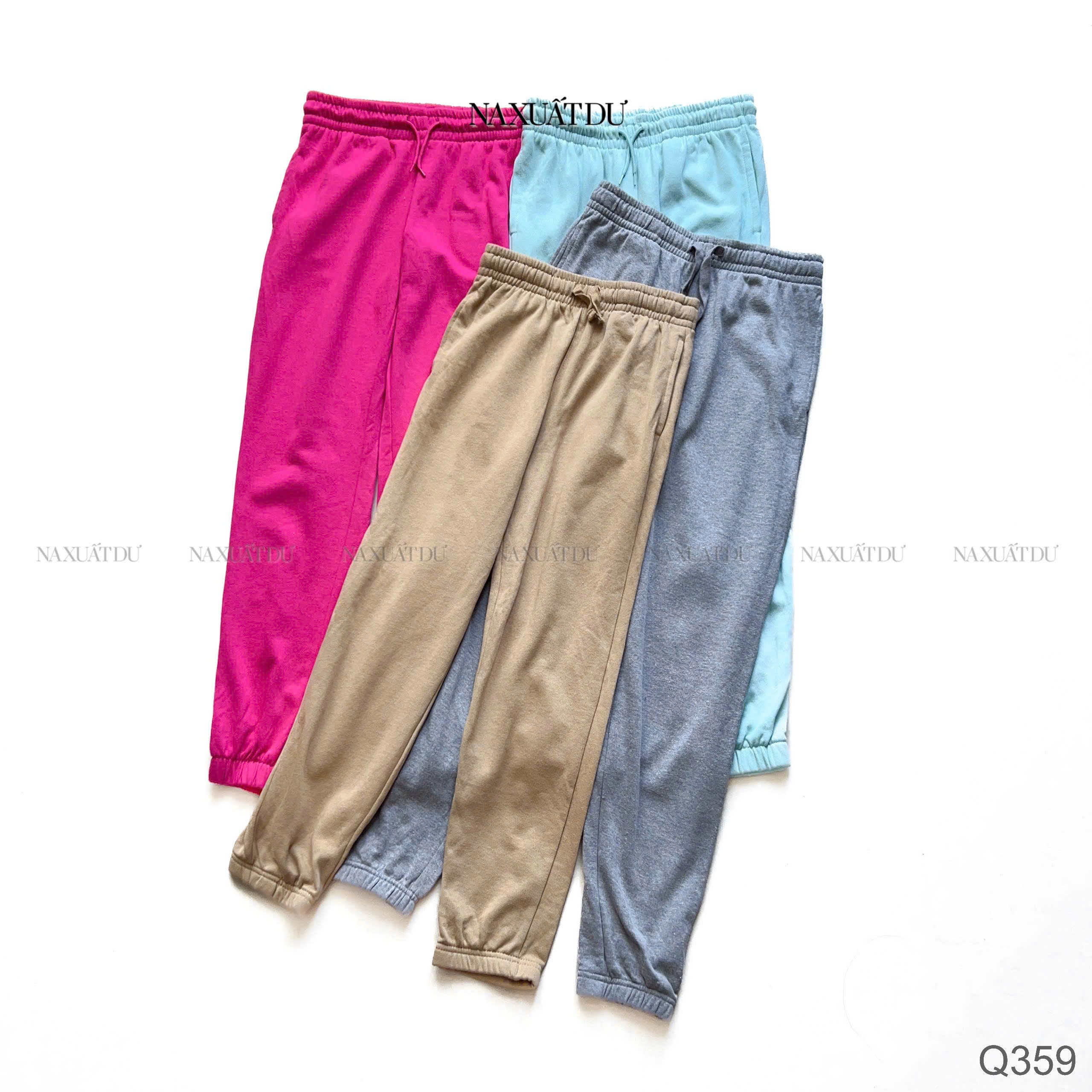 Set 2 Quần jogger mix màu ngẫu nhiên không trùng - Q359_thumbnail_1