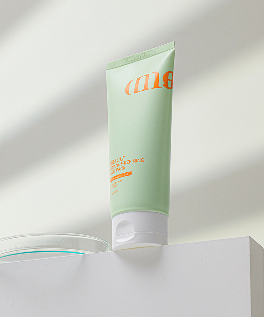 DNEND MIRACLE RADIANCE REFINING MASK PACK - Mặt Nạ Gel Phục Hồi Da Làm Dịu Và Se Khít Lỗ Chân Lông - Chiết Xuất Cây Phục Sinh, Super Centella, SAFEELIA Pore Refining Blend - 130g [DND002]_thumbnail_2