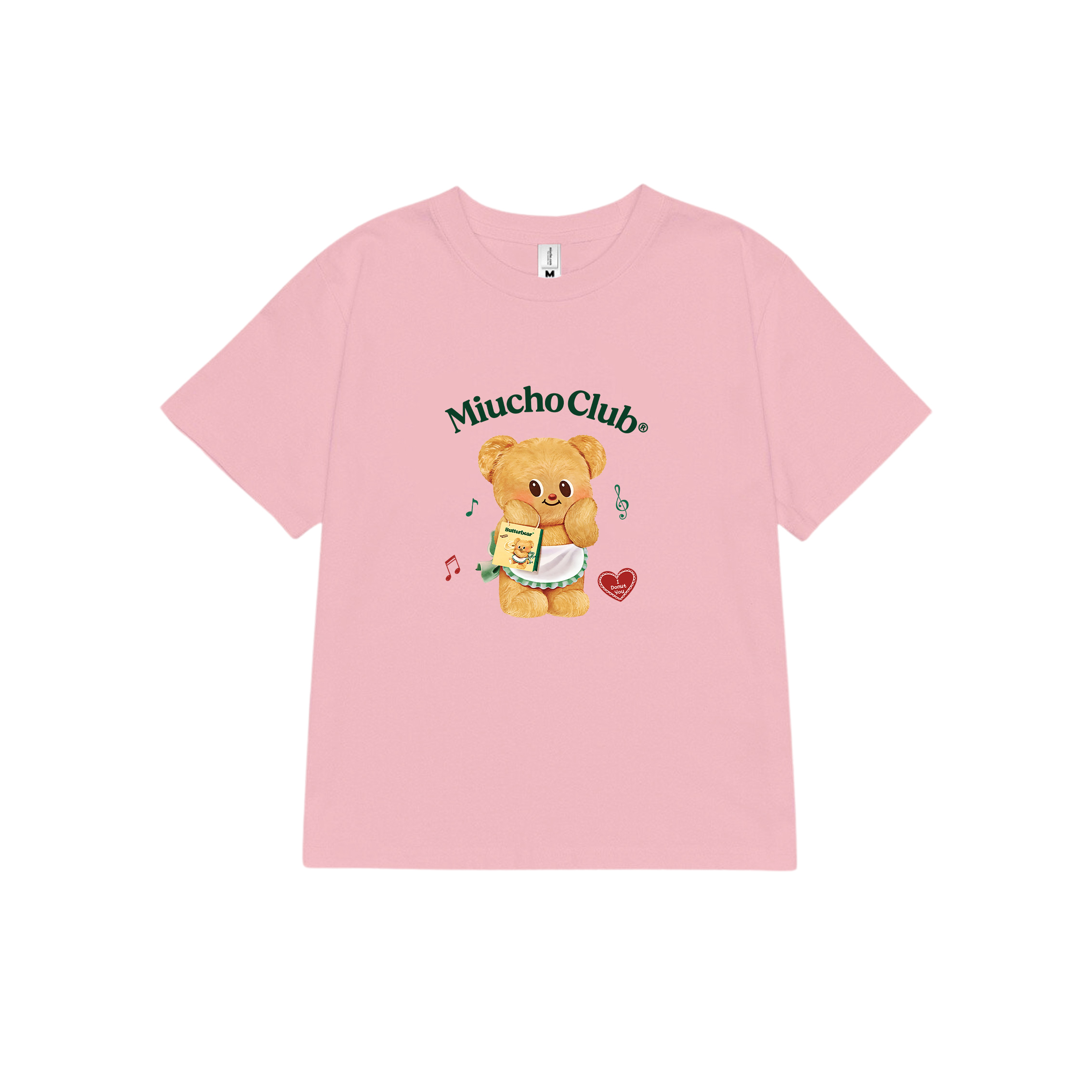 Áo baby tee Butter Bear đáng yêu form ôm ABD1341 Miucho tay ngắn vải cotton in mix_thumbnail_16