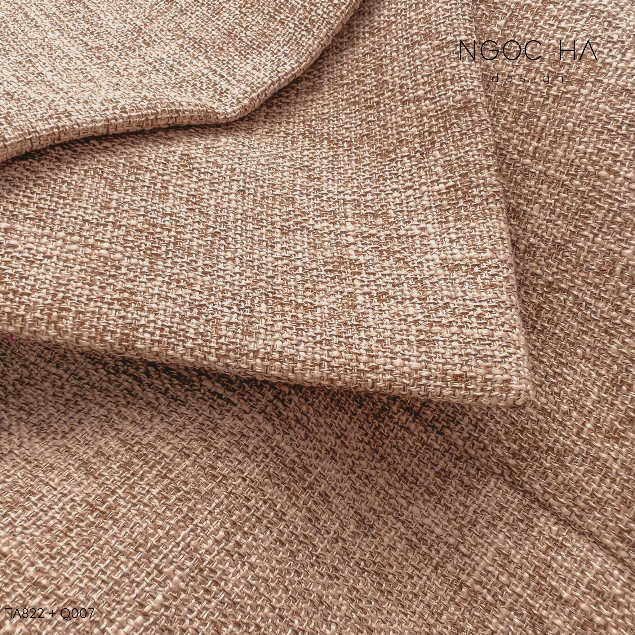 Alva Top_ Áo chéo Vai Kèm Đai Màu Be A822_thumbnail_2