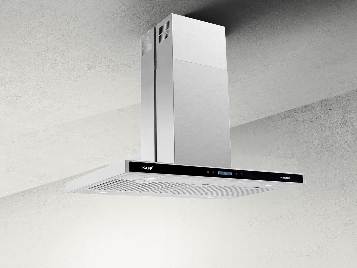 Công suất hút mạnh mẽ của máy hút mùi Kaff KF-IS991GH