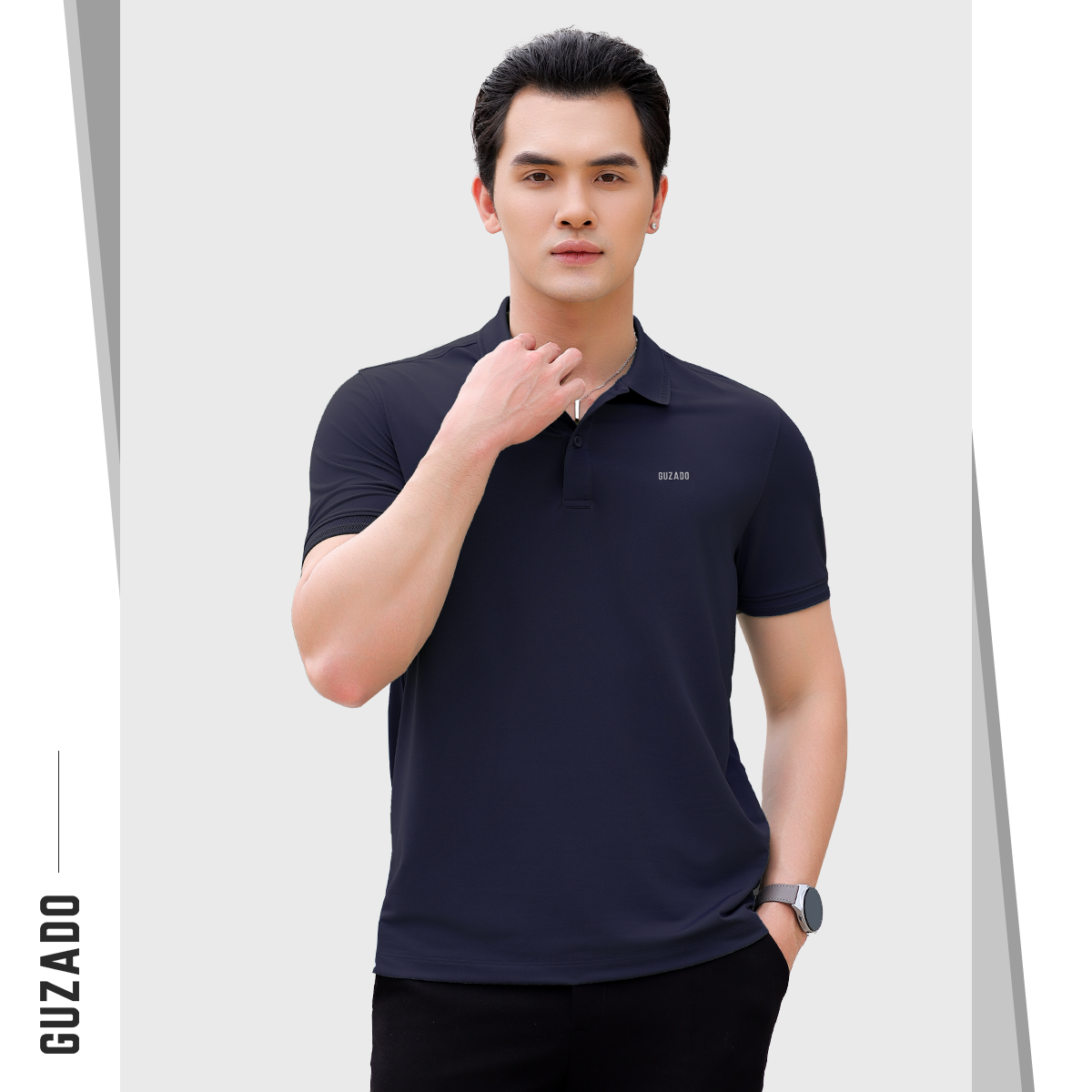 Áo Polo Nam Guzado Chất Vải Coolmax (6 Màu) GPS203_thumbnail_25