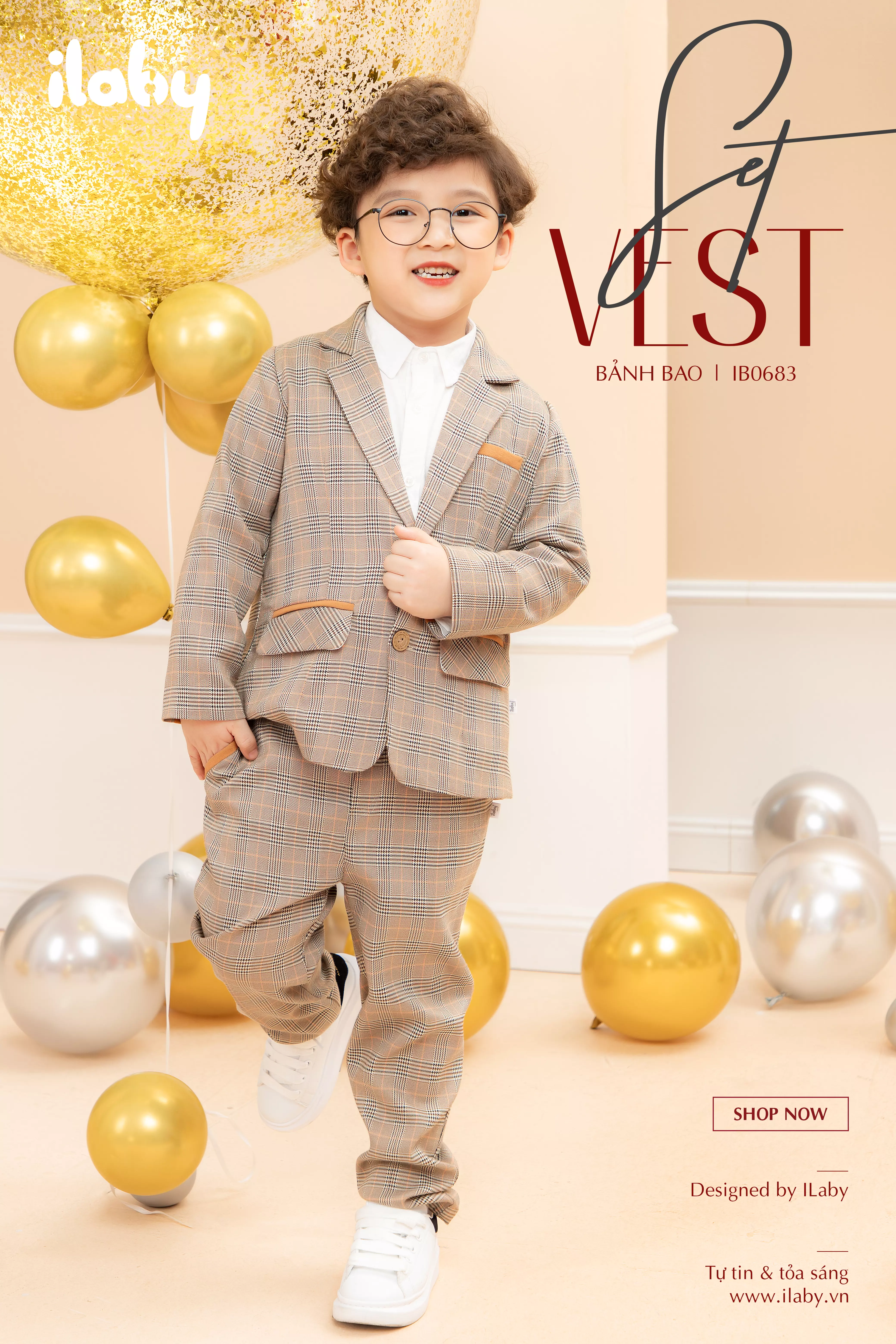 Bộ vest kẻ bé trai_thumbnail_0