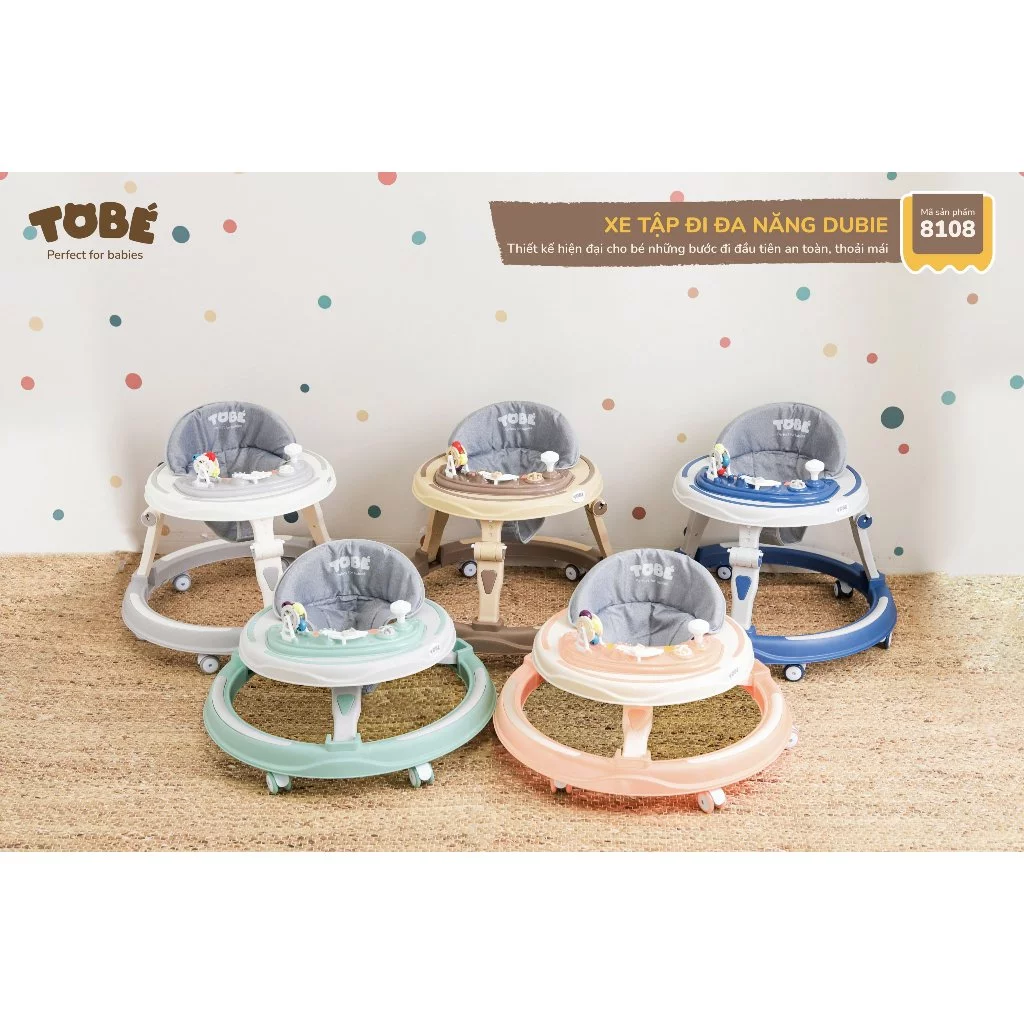 Xe tập đi Dubie (Pink) TOBE