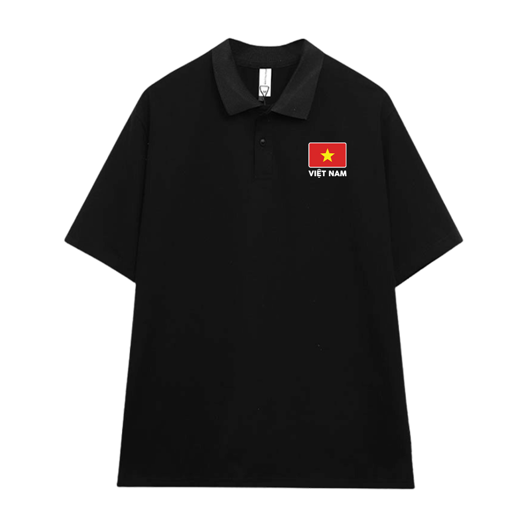 Áo polo nữ form rộng Việt Nam tôi yêu 2114 Miucho vải cotton 4c thoáng mát in mix_thumbnail_11