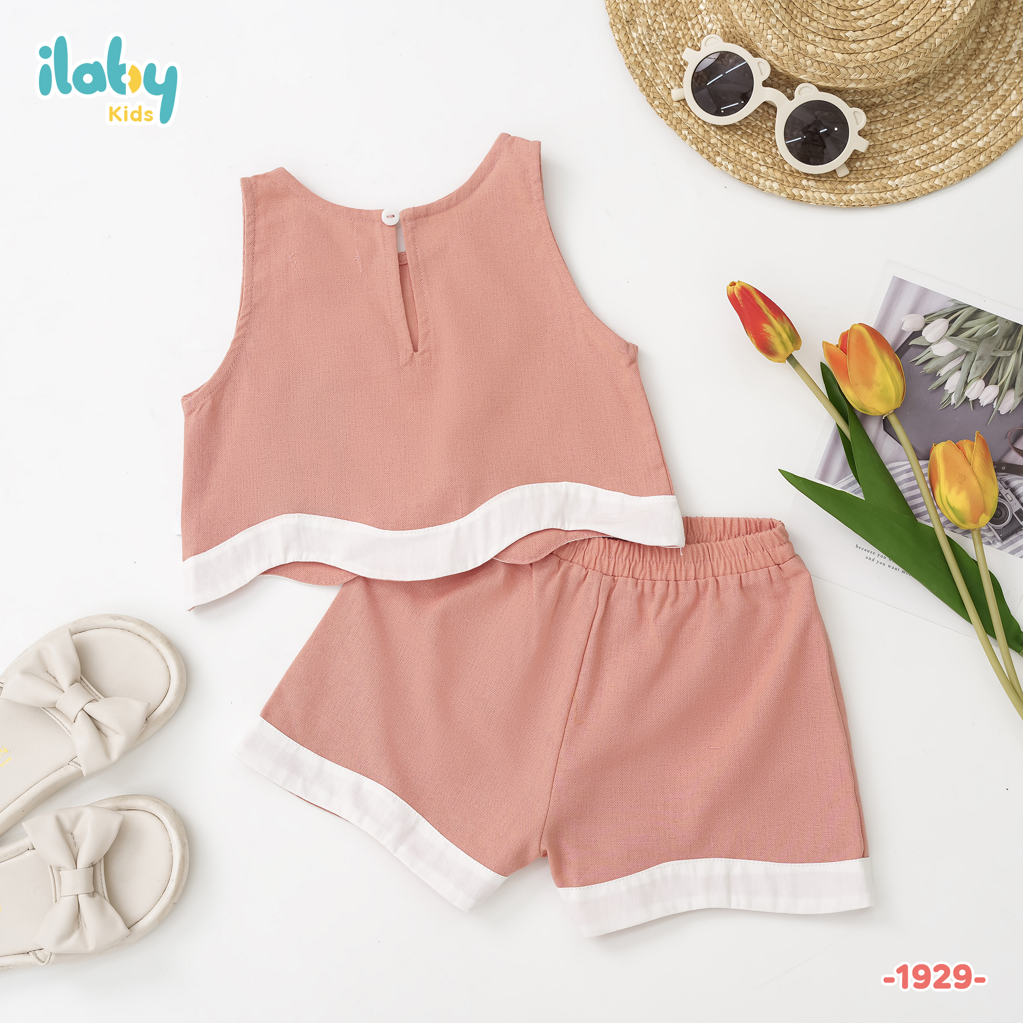 Bộ áo sát nách gấu phối vải lượn sóng_thumbnail_3