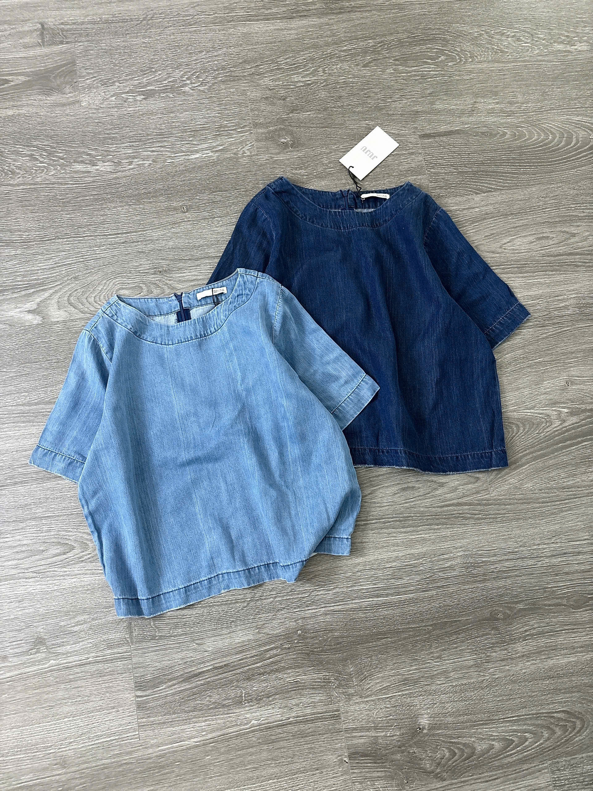 H51 ÁO DENIM 2 MÀU