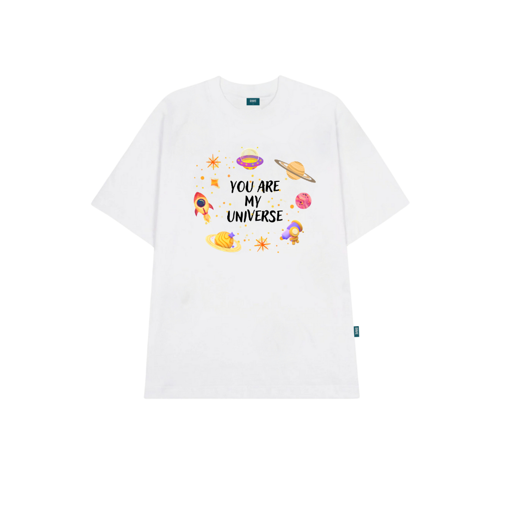 Áo thun unisex nam nữ You are my universe local brand 𝐖𝐞 𝐓𝐞𝐞 - WU0828_thumbnail_1