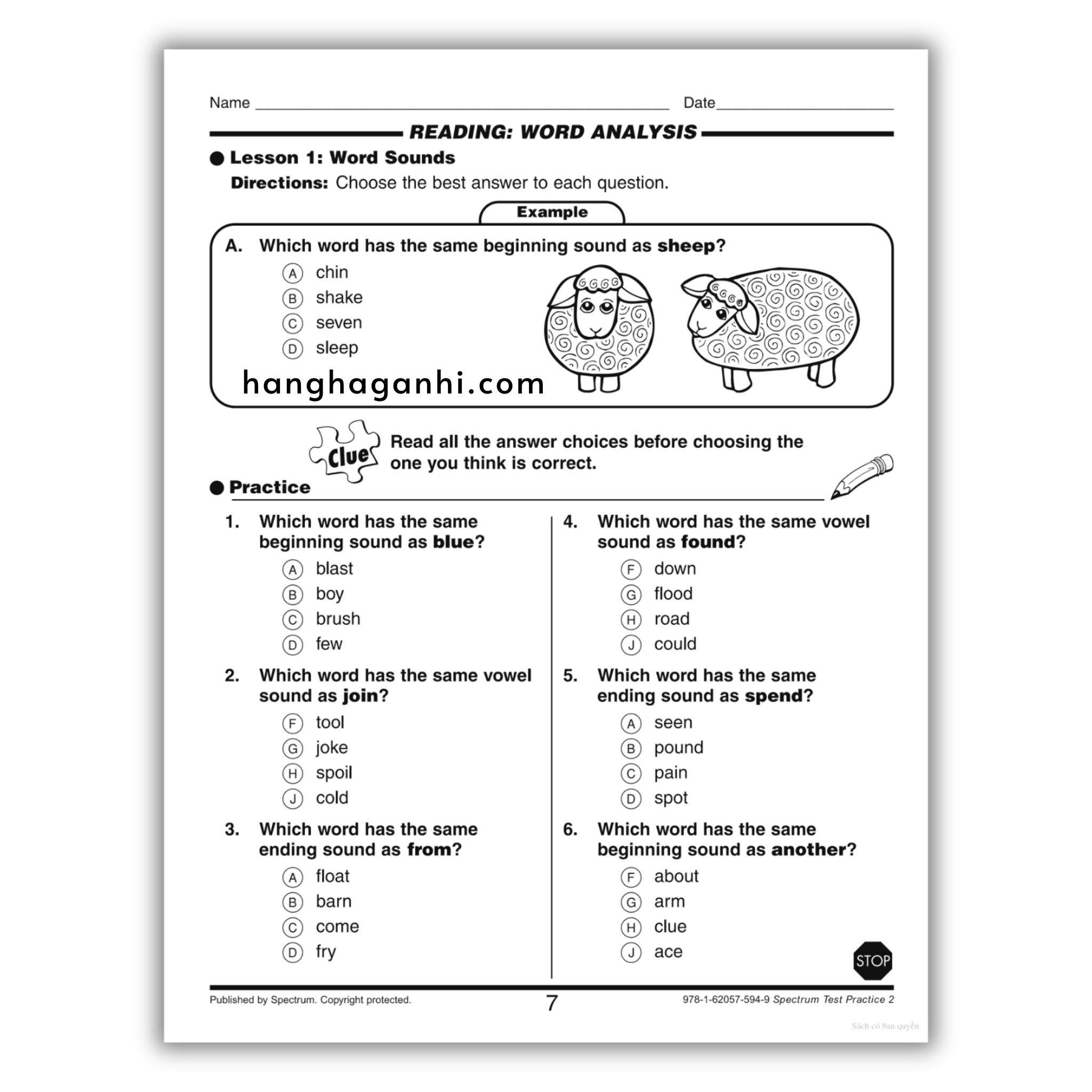 Sách Spectrum Test Practice Workbook Grade 2_thumbnail_9