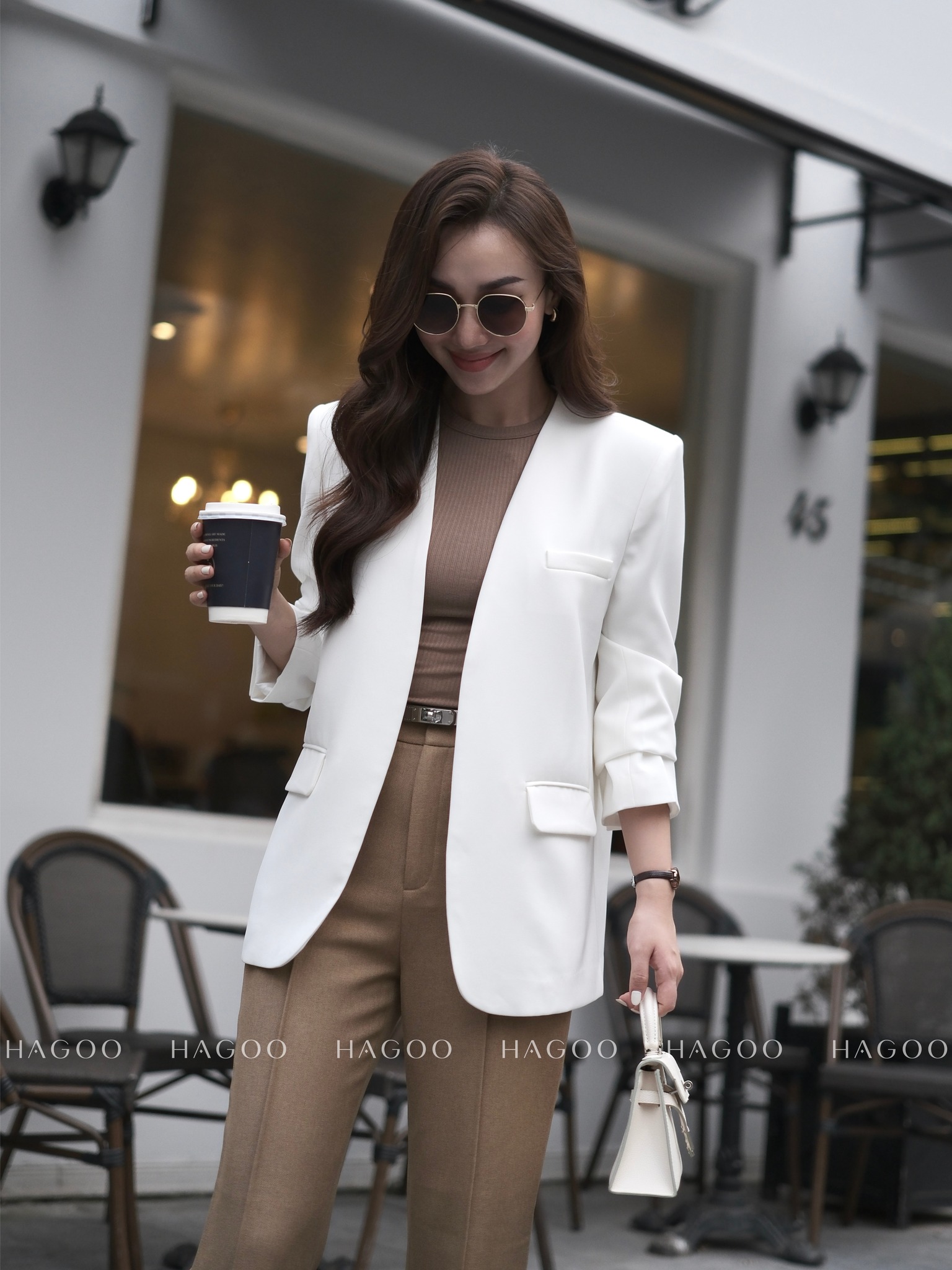 Áo Blazer không ve 4 màu HAGOO_thumbnail_12