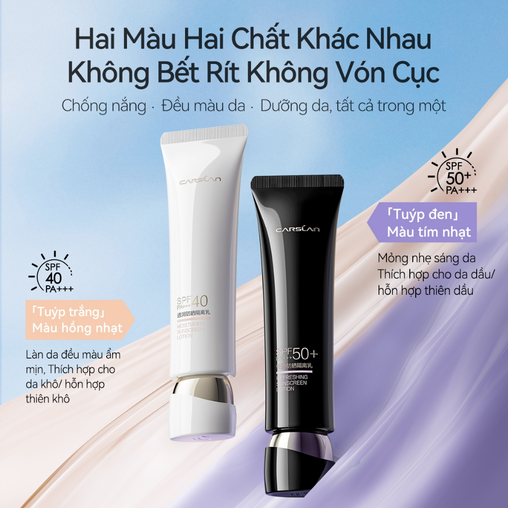 [CARSLAN] Kem chống nắng Refresh Carslan Primer SPF 50+ PA+++ minisize 5g