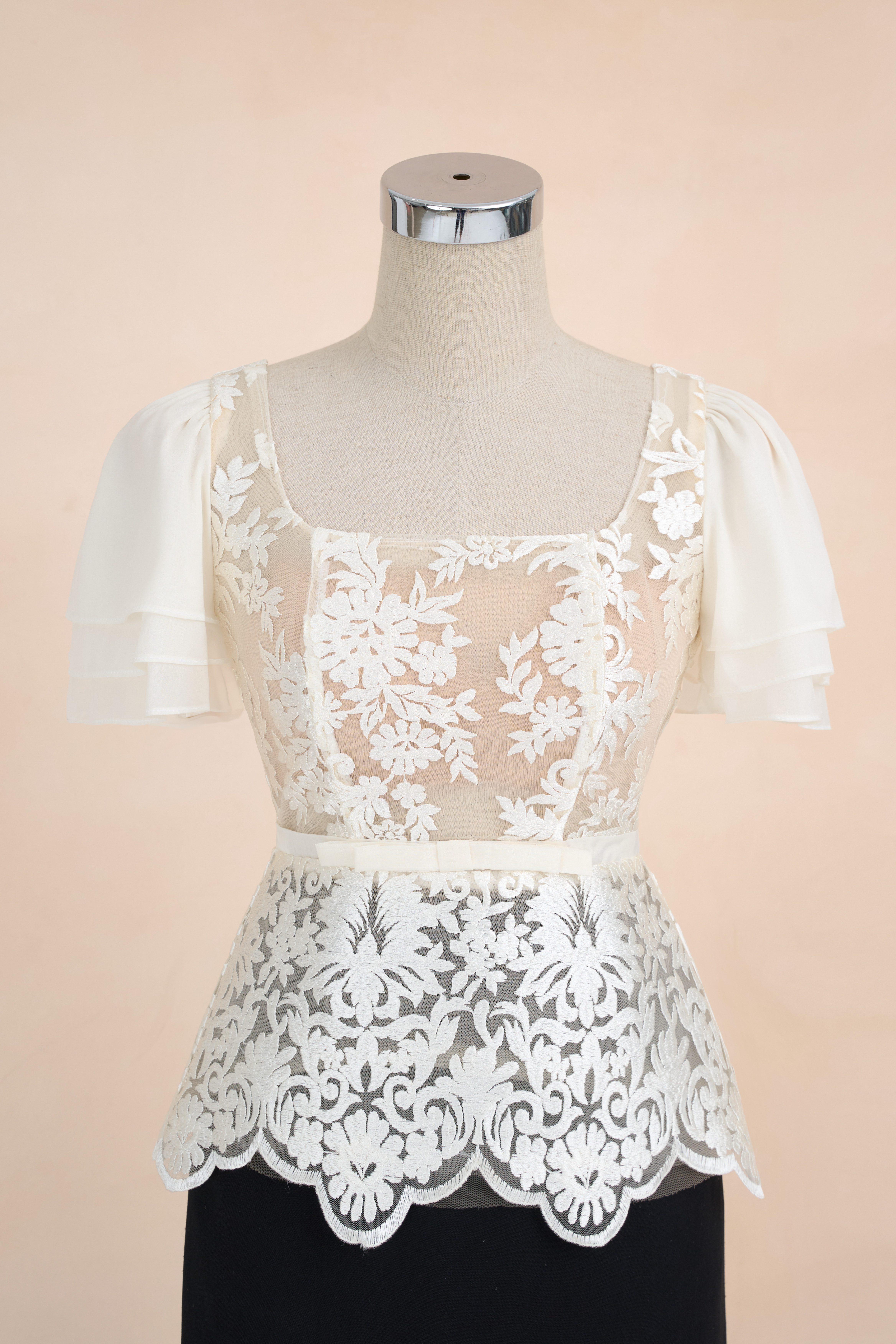 Áo PL Ánh Nhũ Cổ Vuông TB