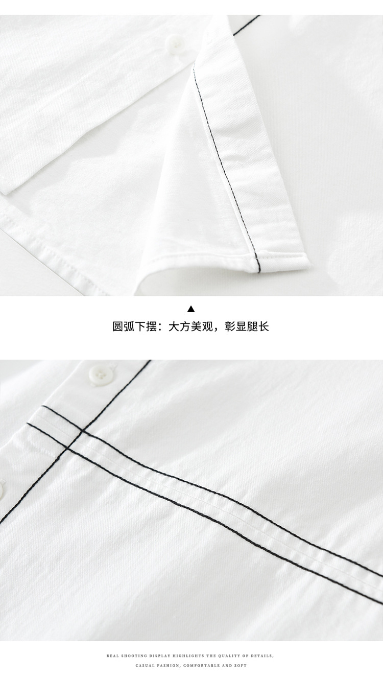 Áo Sơ Mi Nam Dài Tay Nhật Bản – Thiết Kế Đơn Giản, Thoáng Mát, Dáng Rộng Thời Trang_thumbnail_4