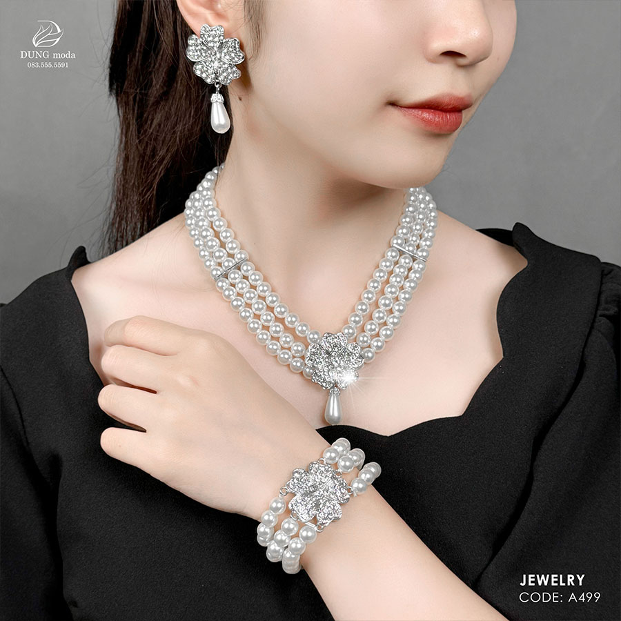 Bộ Trang Sức Ngọc Trai A499_thumbnail_1