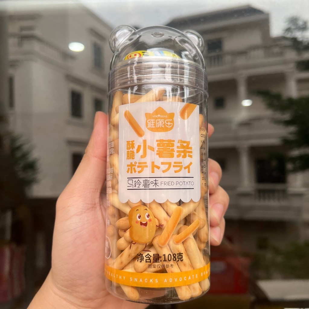 Công dụng bánh que khoai tây chiên vị nguyên bản 108g