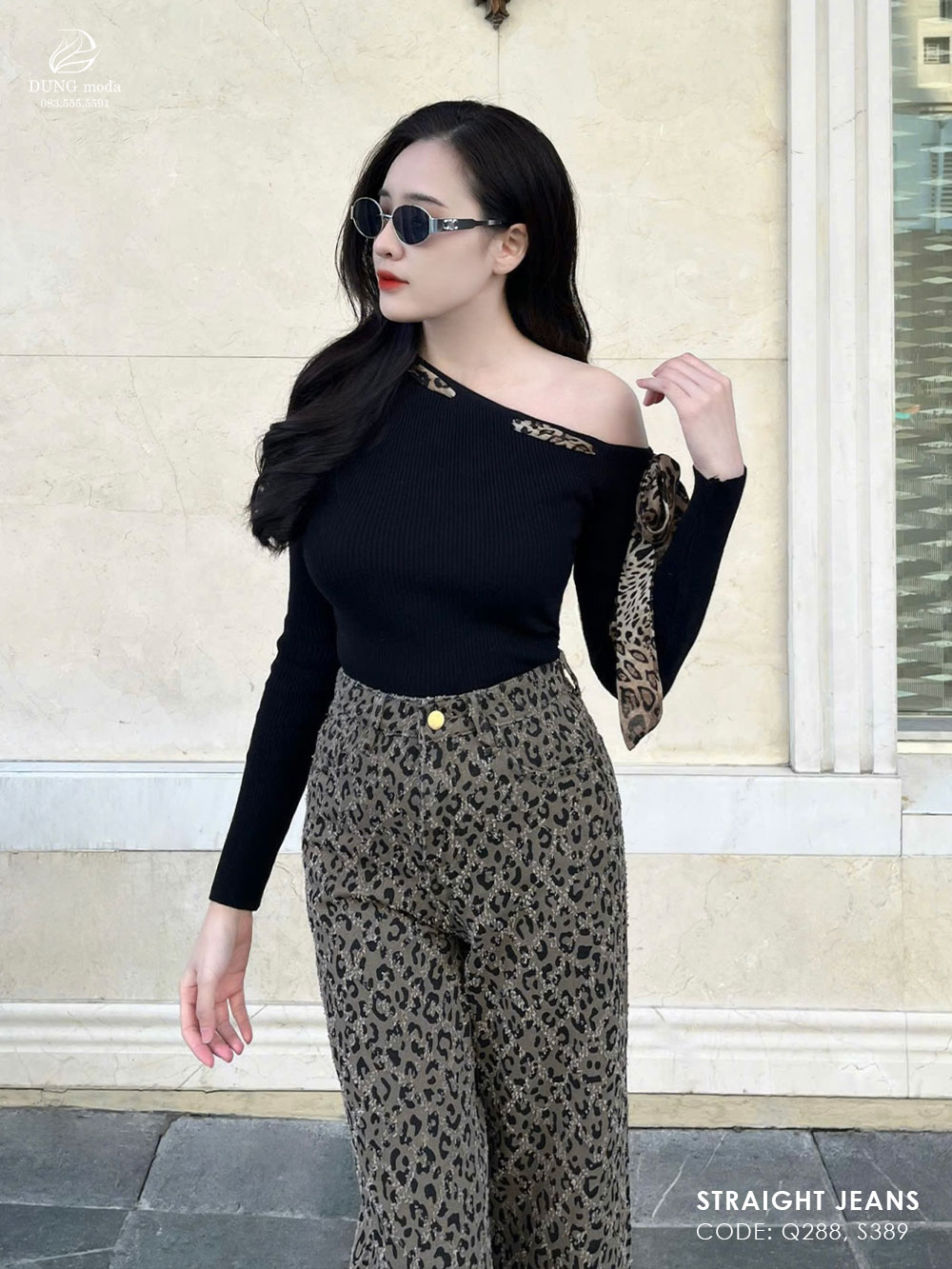 Quần Jean Suông DungModa Q288_thumbnail_3