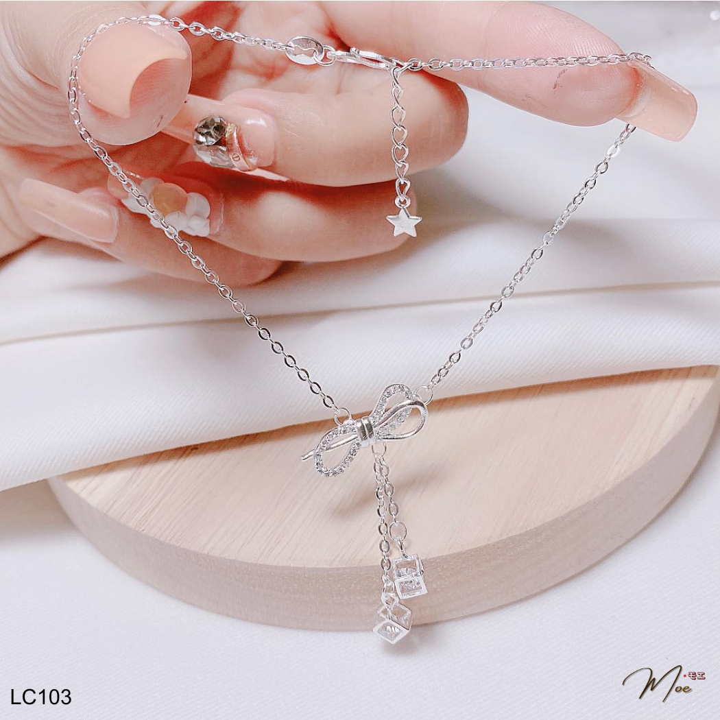 LC103 - Lắc chân nơ tiểu thư