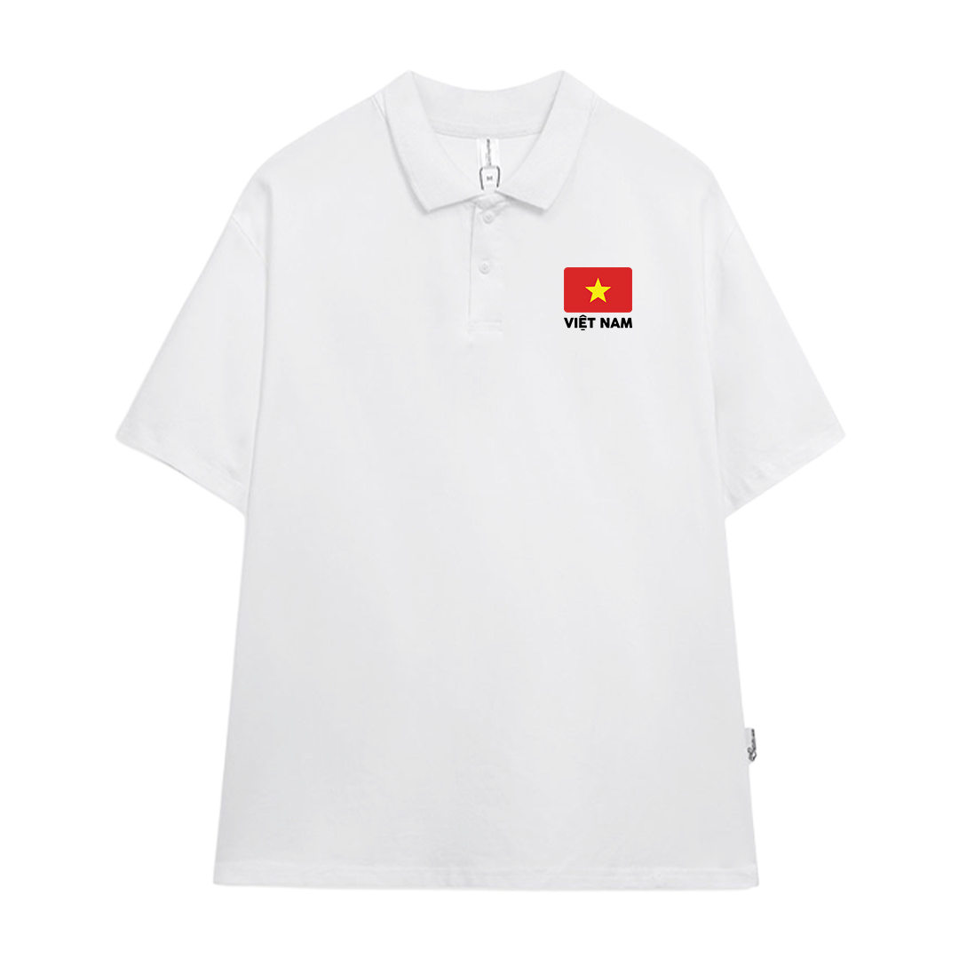 Áo polo nữ form rộng Việt Nam tôi yêu 2114 Miucho vải cotton 4c thoáng mát in mix_thumbnail_9