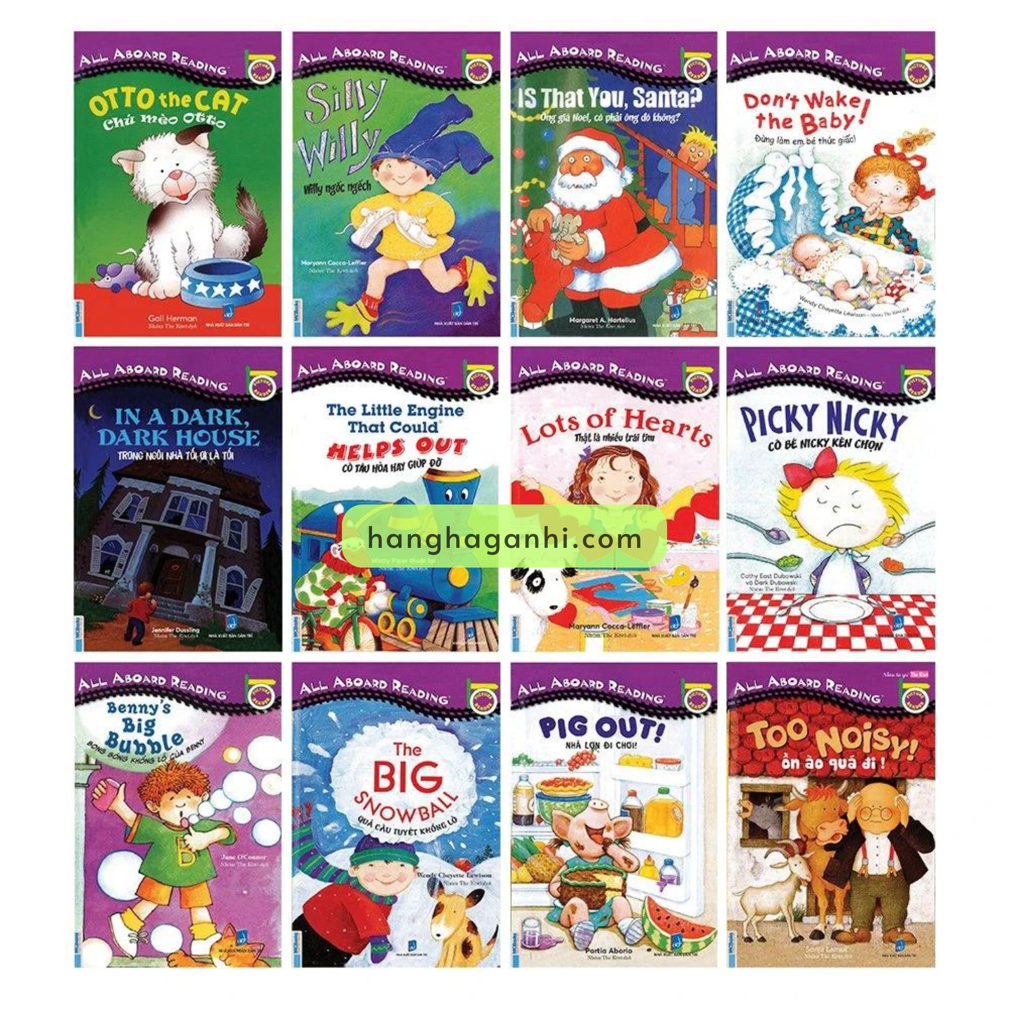 All Abroad Reading - Truyện Tiềm Thức Tiếng Anh (Bộ 12 Cuốn)