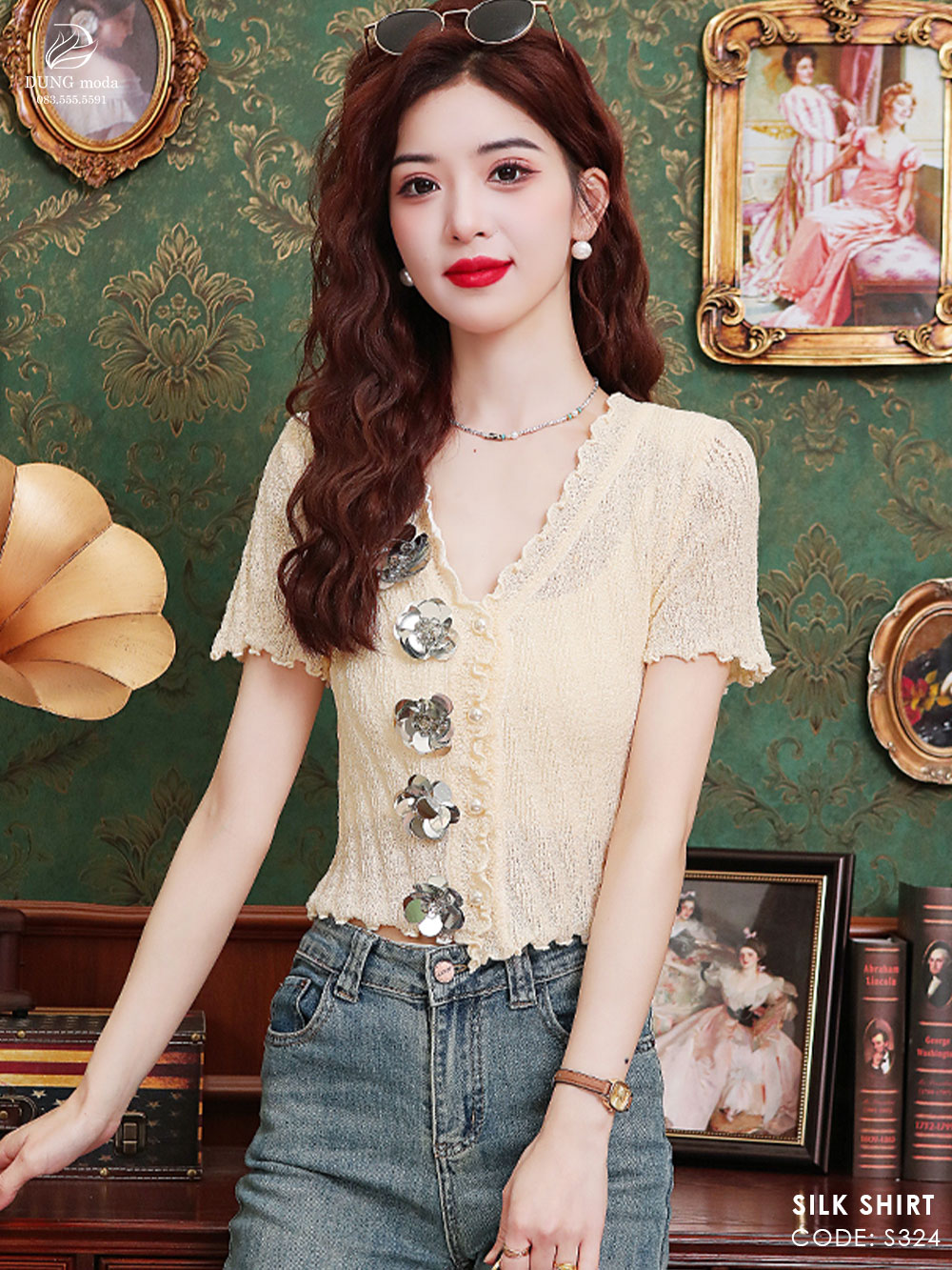 Áo Nữ Quảng Châu S324 9153_thumbnail_5