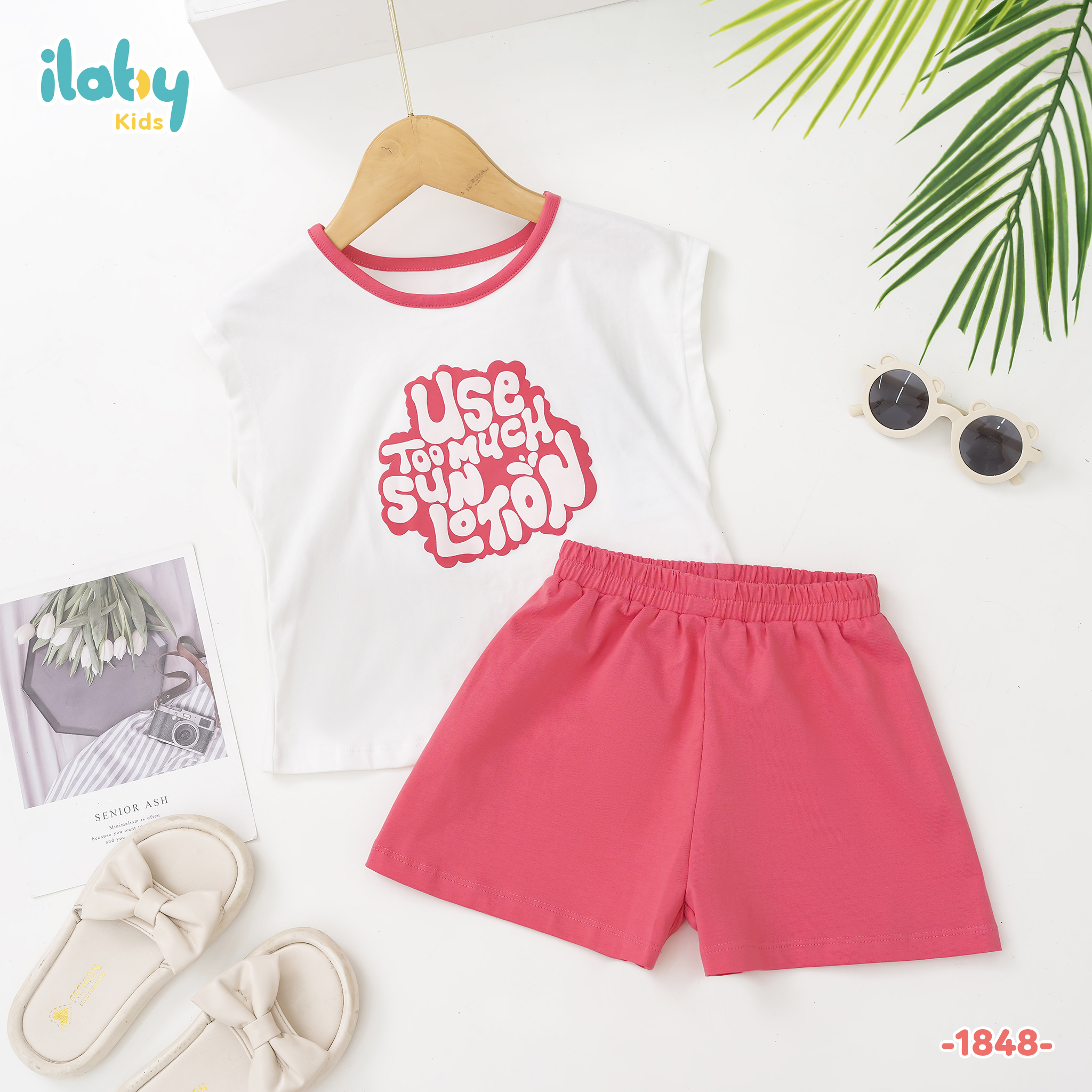 Bộ tay chờm phối vải quần cộc_thumbnail_2