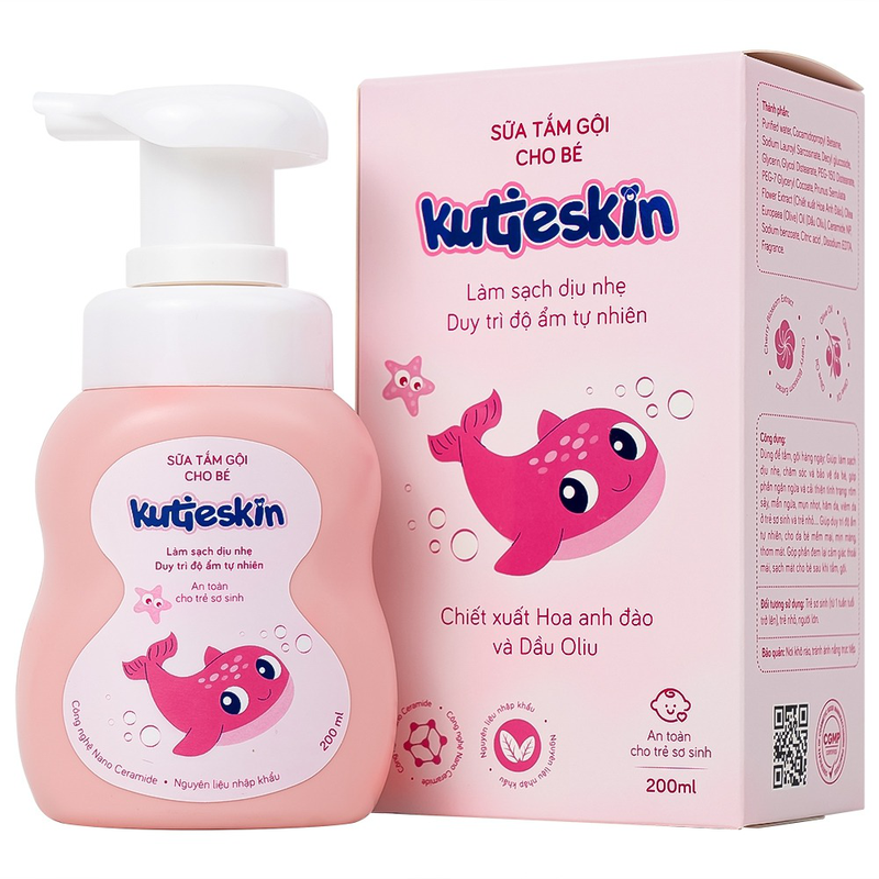 Sữa Tắm Kutieskin 200ml
