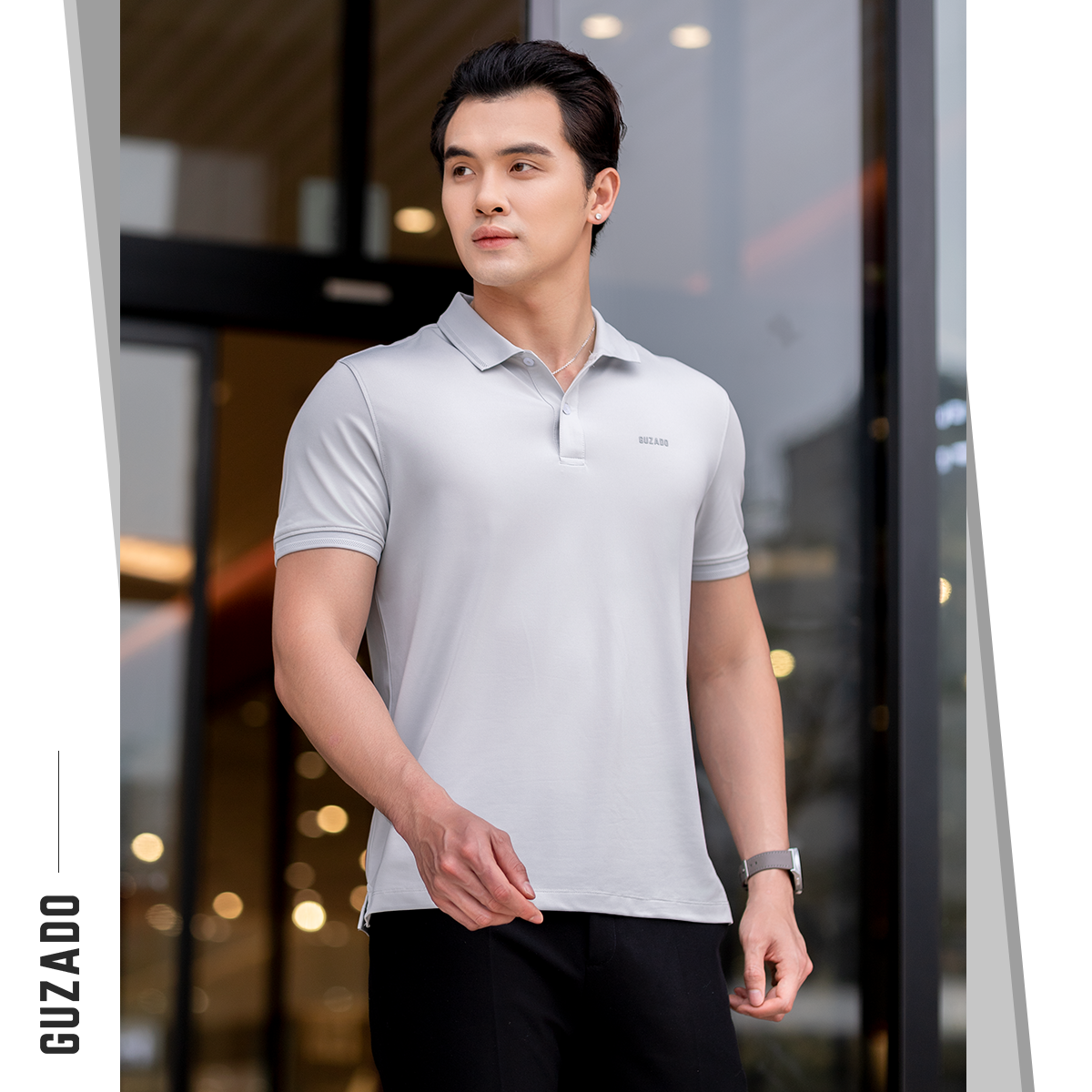 Áo Polo Nam Guzado Chất Vải Coolmax (6 Màu) GPS203_thumbnail_32