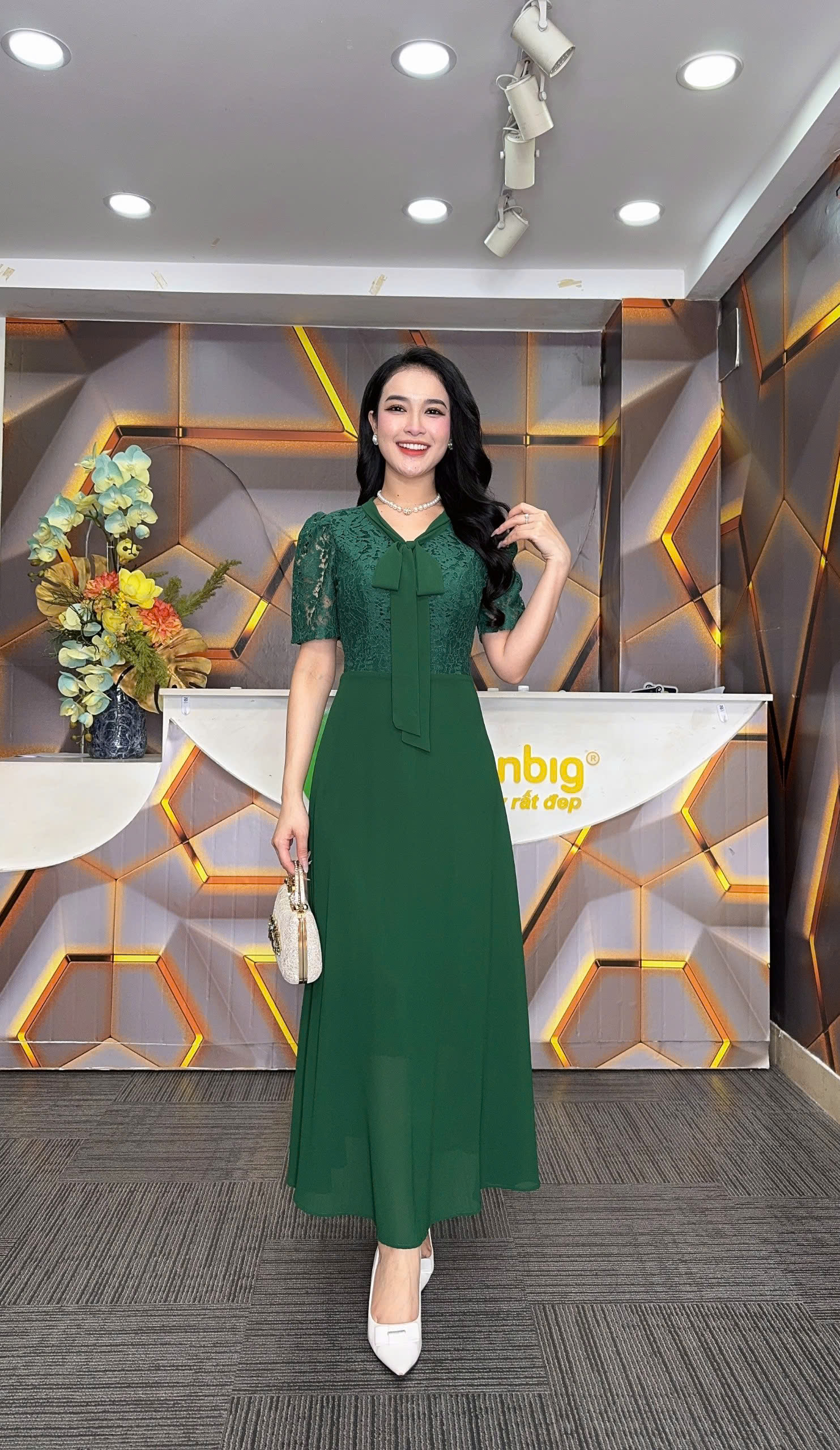 Đầm xòe - Y1865 - Thương hiệu Zonbig