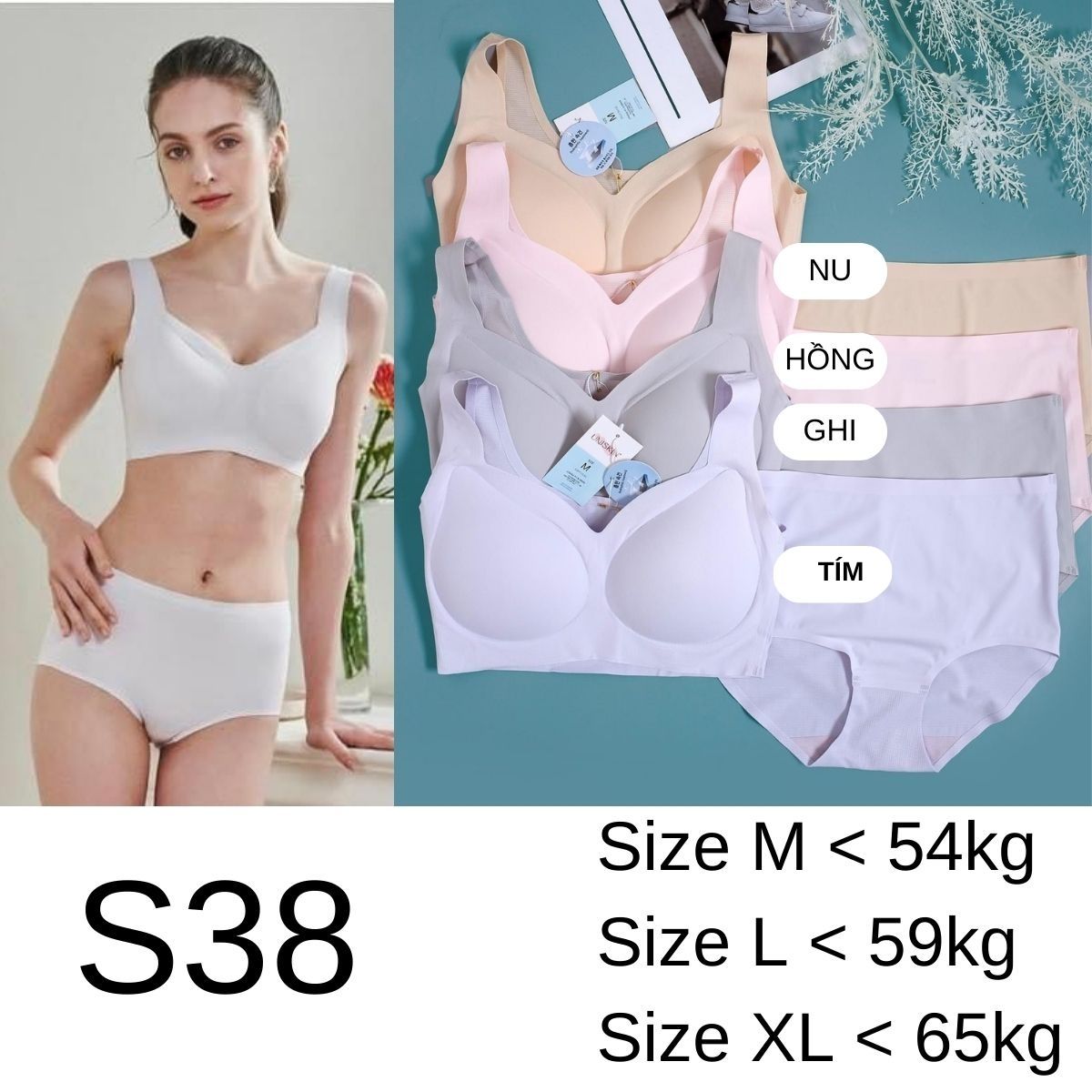 S38 Sét Lót Vải Su