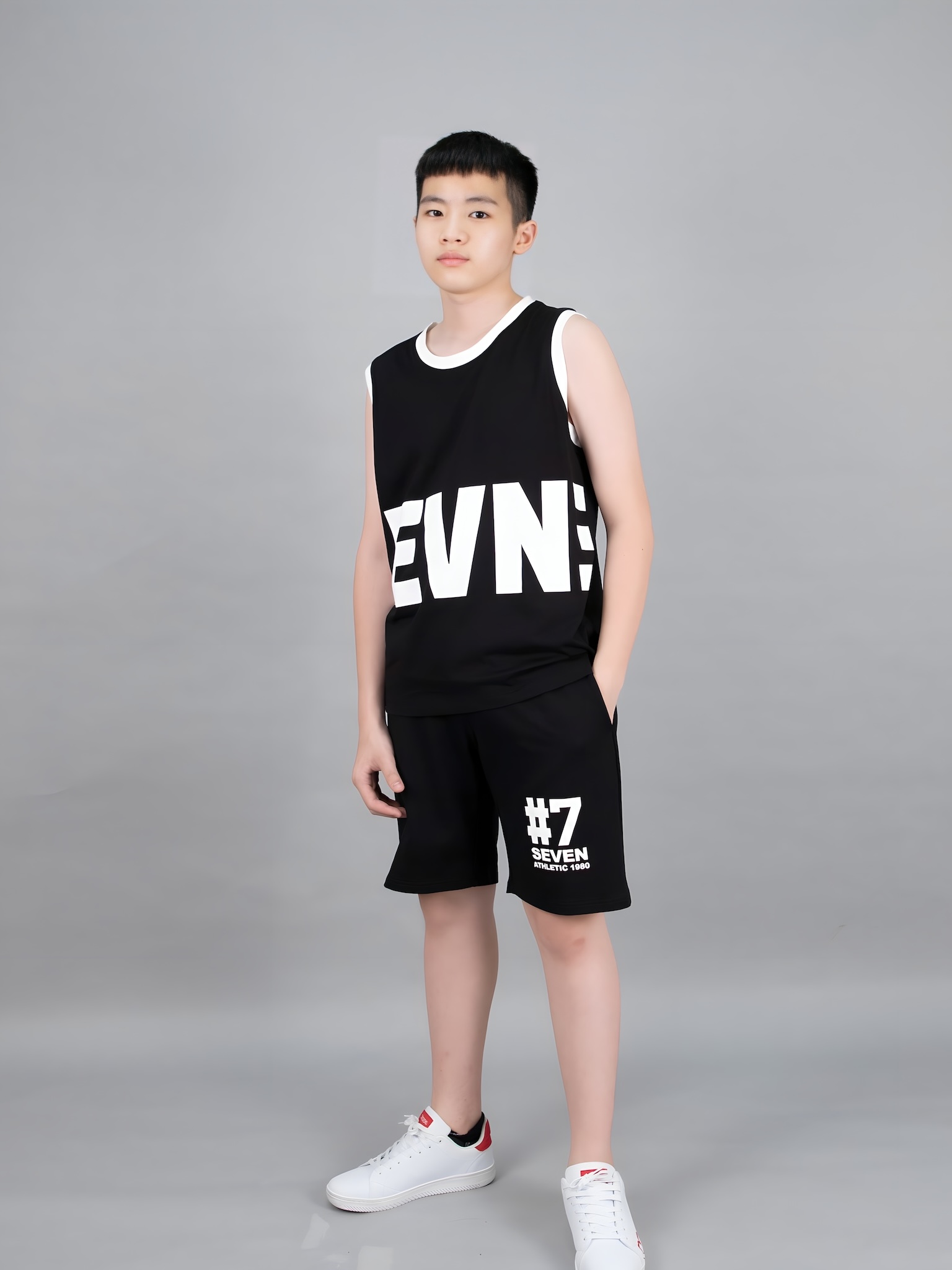 Áo 3 lỗ màu đen SEVEN_thumbnail_2