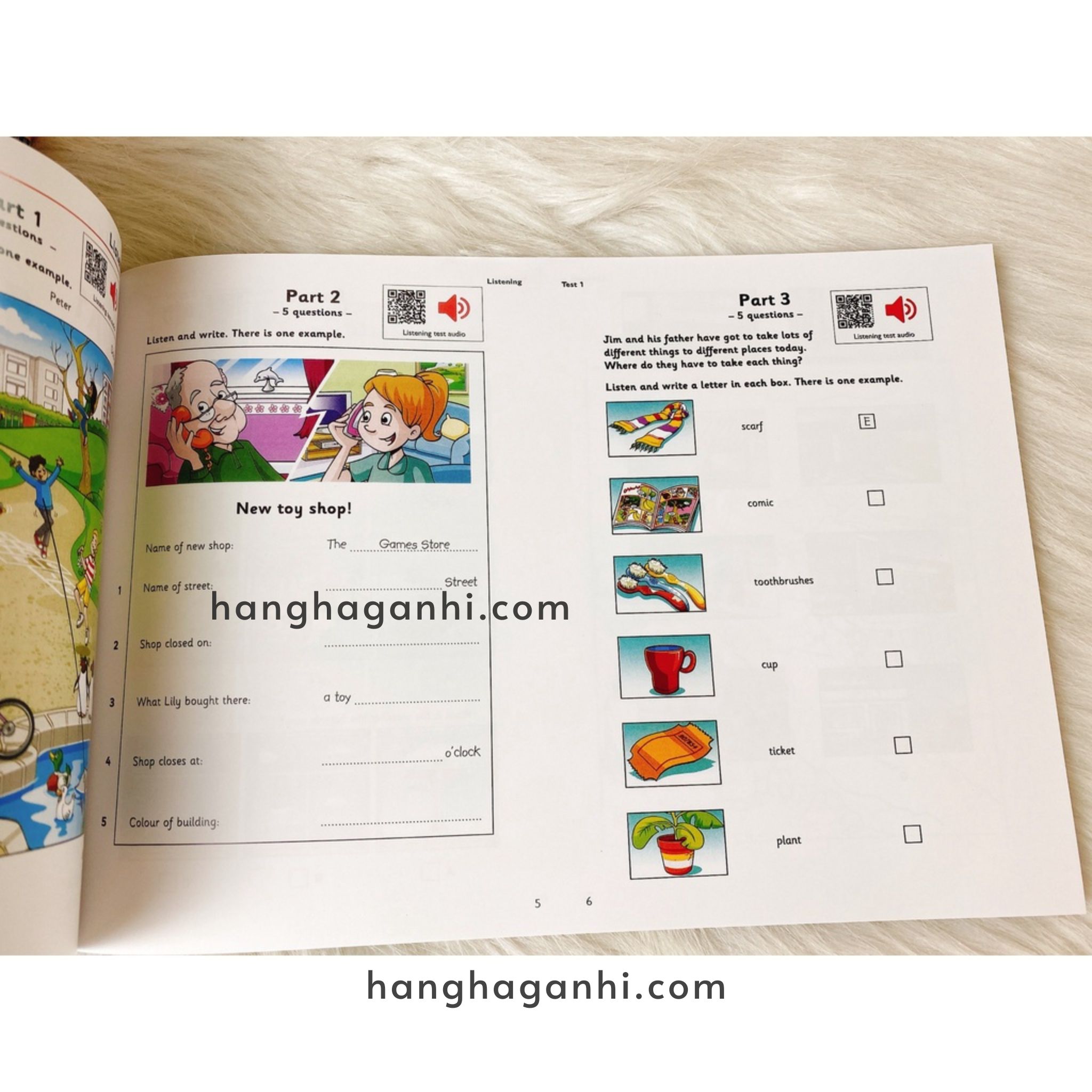 Cambridge Starters, Movers, Flyers - in gộp 1234 bản 2018-2020 Sách Giấy, kèm file nghe, đáp án_thumbnail_14