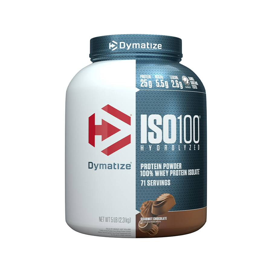 Dymatize ISO 100 Hydrolyzed, 100% Whey Protein Isolate, 3 Lbs (1.37 Kg)_thumbnail_1