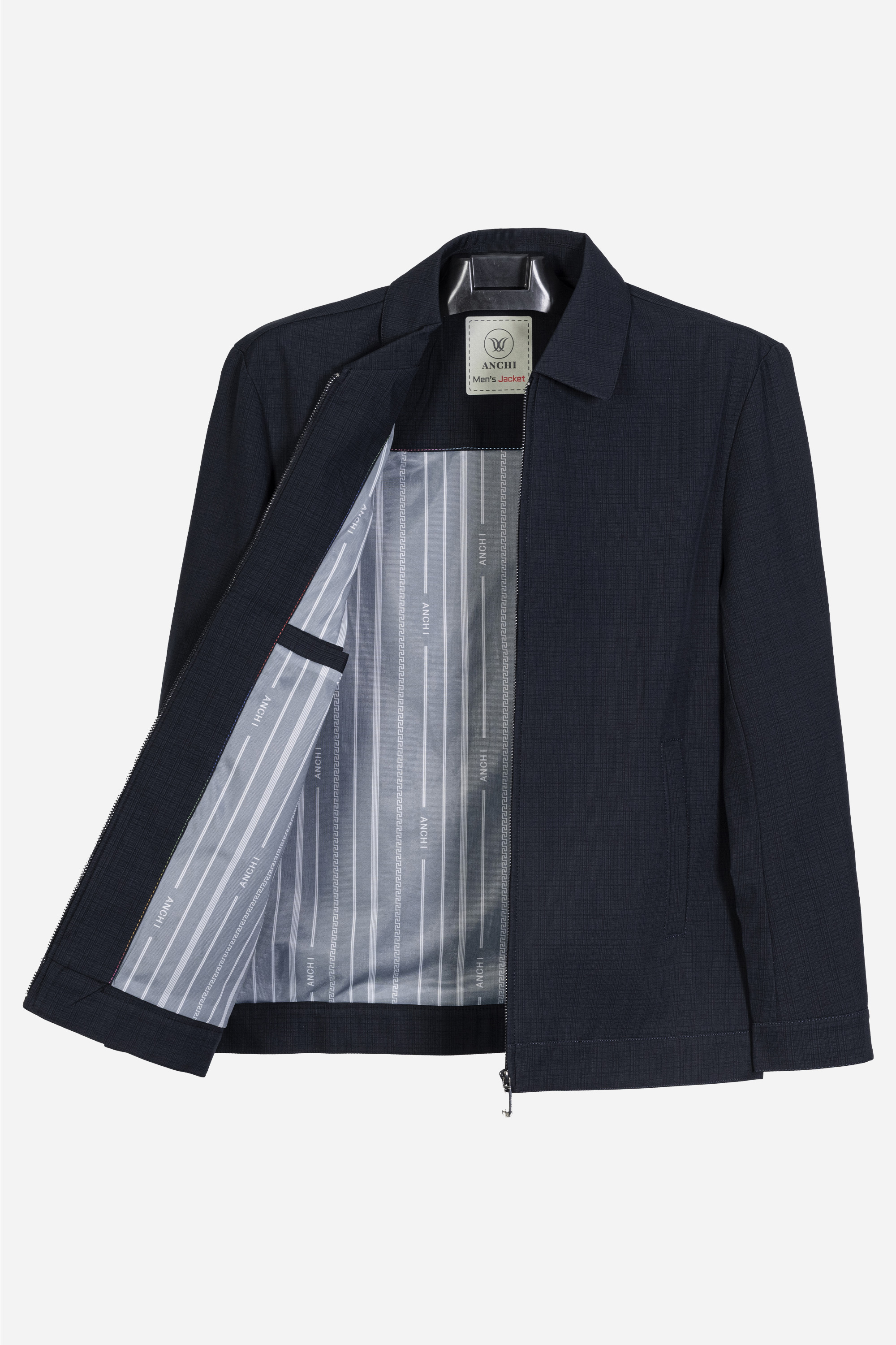 Áo Khoác Họa Tiết Cổ Bẻ Trung Niên ANCHI Chất Liệu Poly Cao Cấp_thumbnail_17