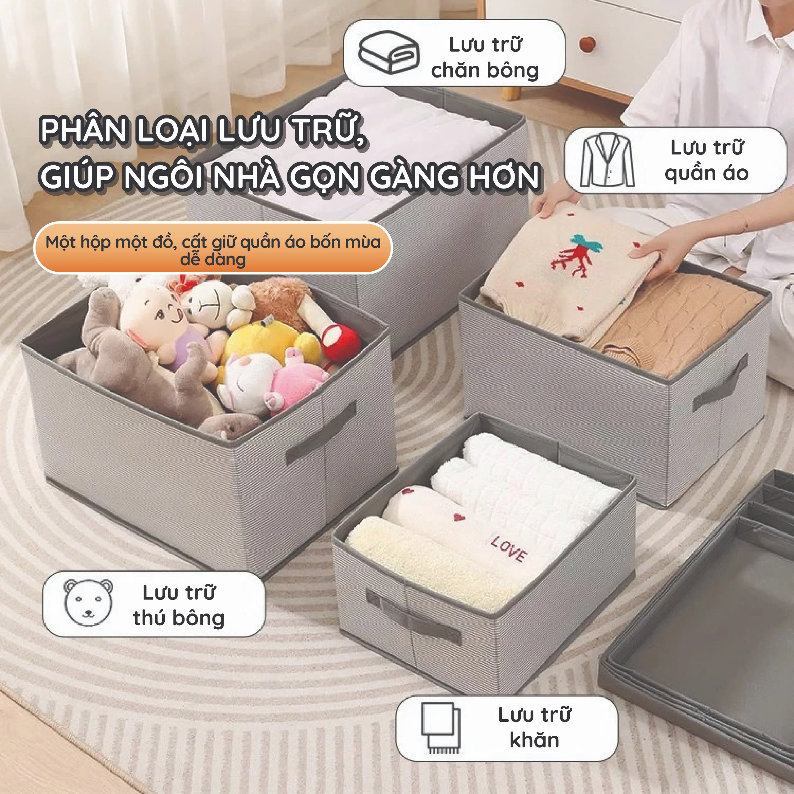 Hộp Chứa Đồ Đa Năng