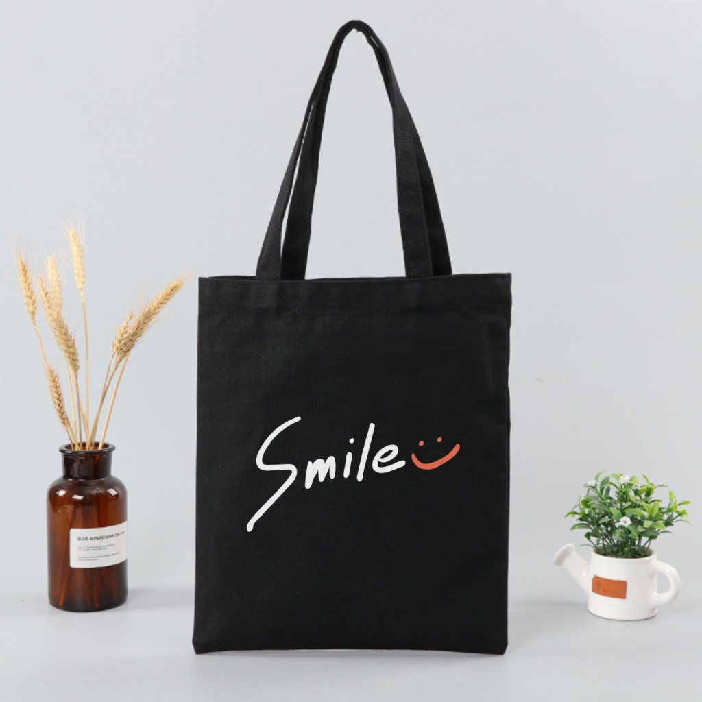 Túi tote vải canvas We Tee phong cách Hàn Quốc có khoá kéo và ngăn phụ - TOTE03_thumbnail_16