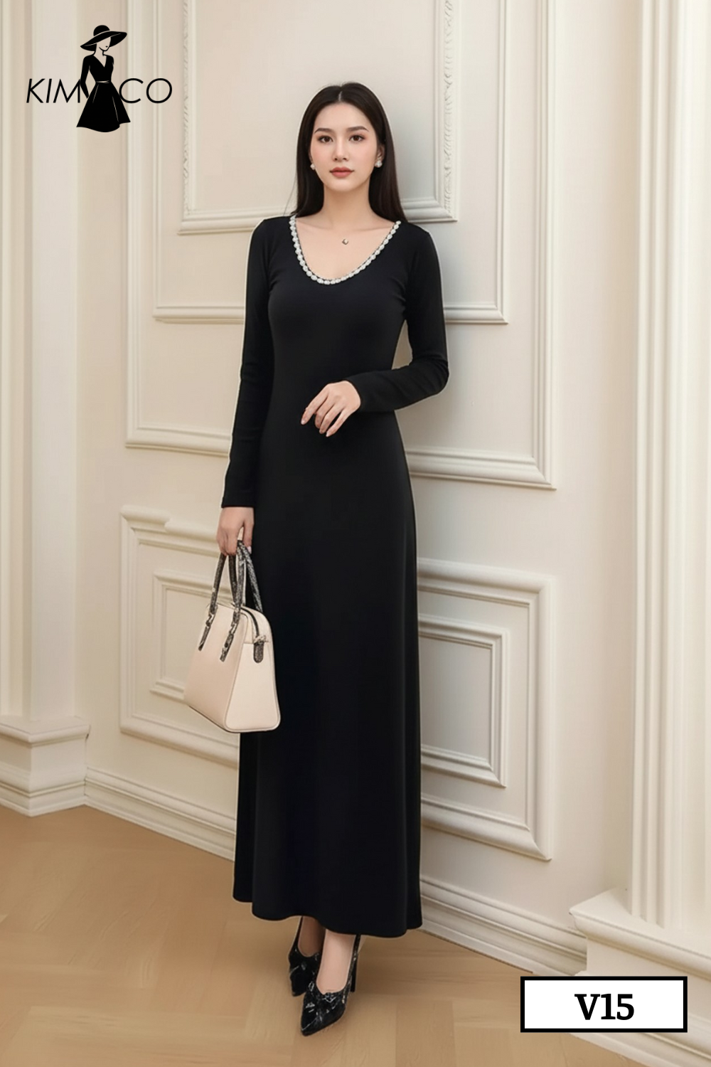 Đầm Lammy Black - V15