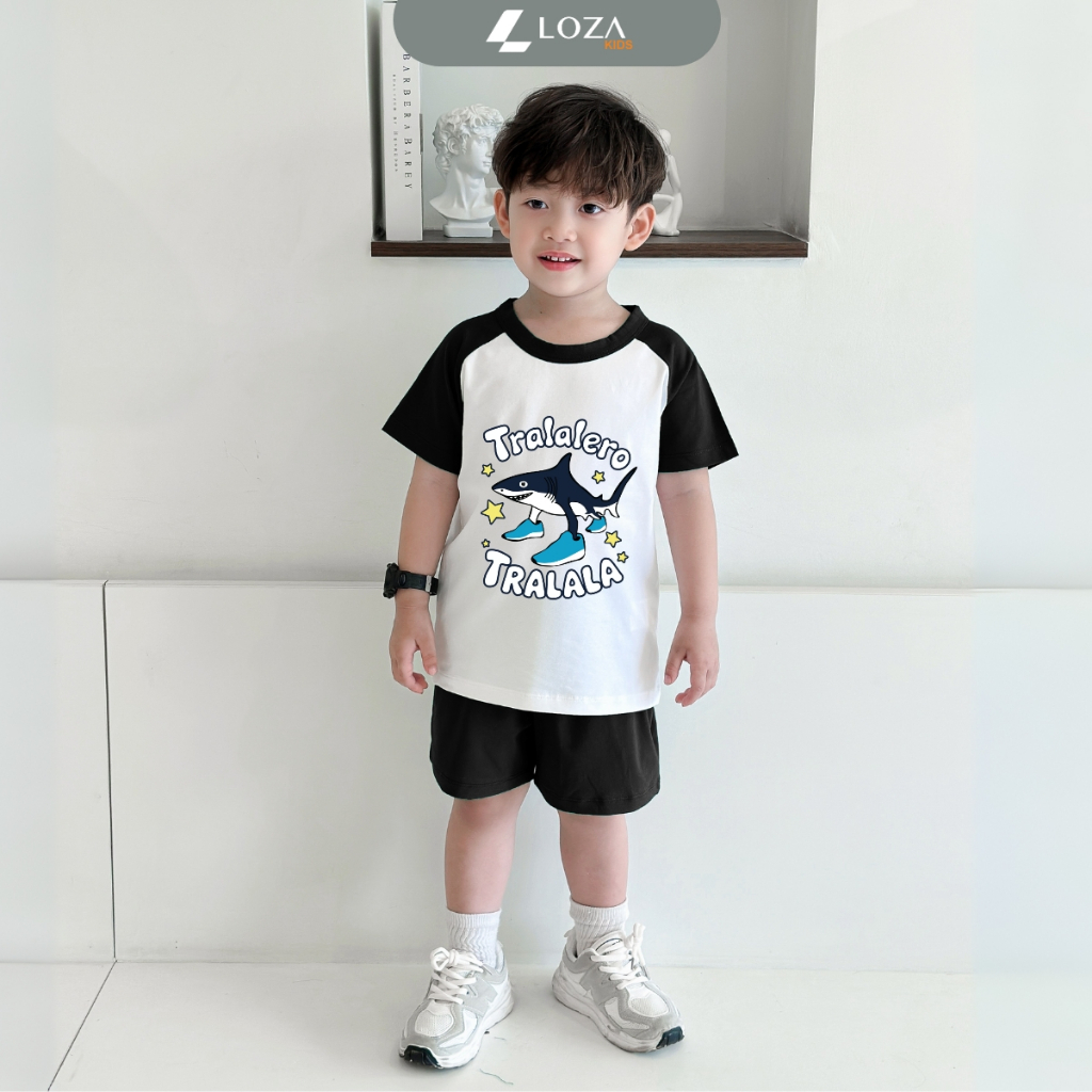 Bộ đồ bé trai in hình BST Brainrot -  Loza Kids BD011_thumbnail_2